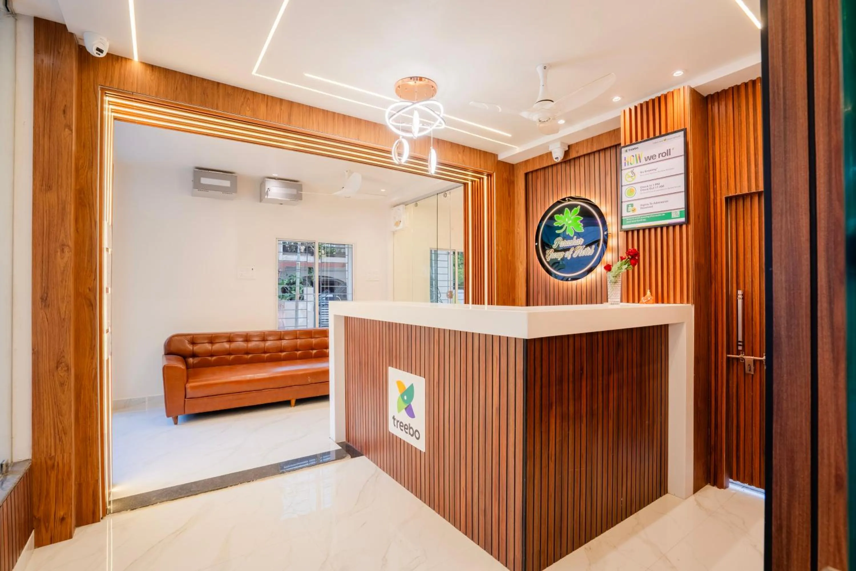 Lobby or reception in Treebo Parashar Max
