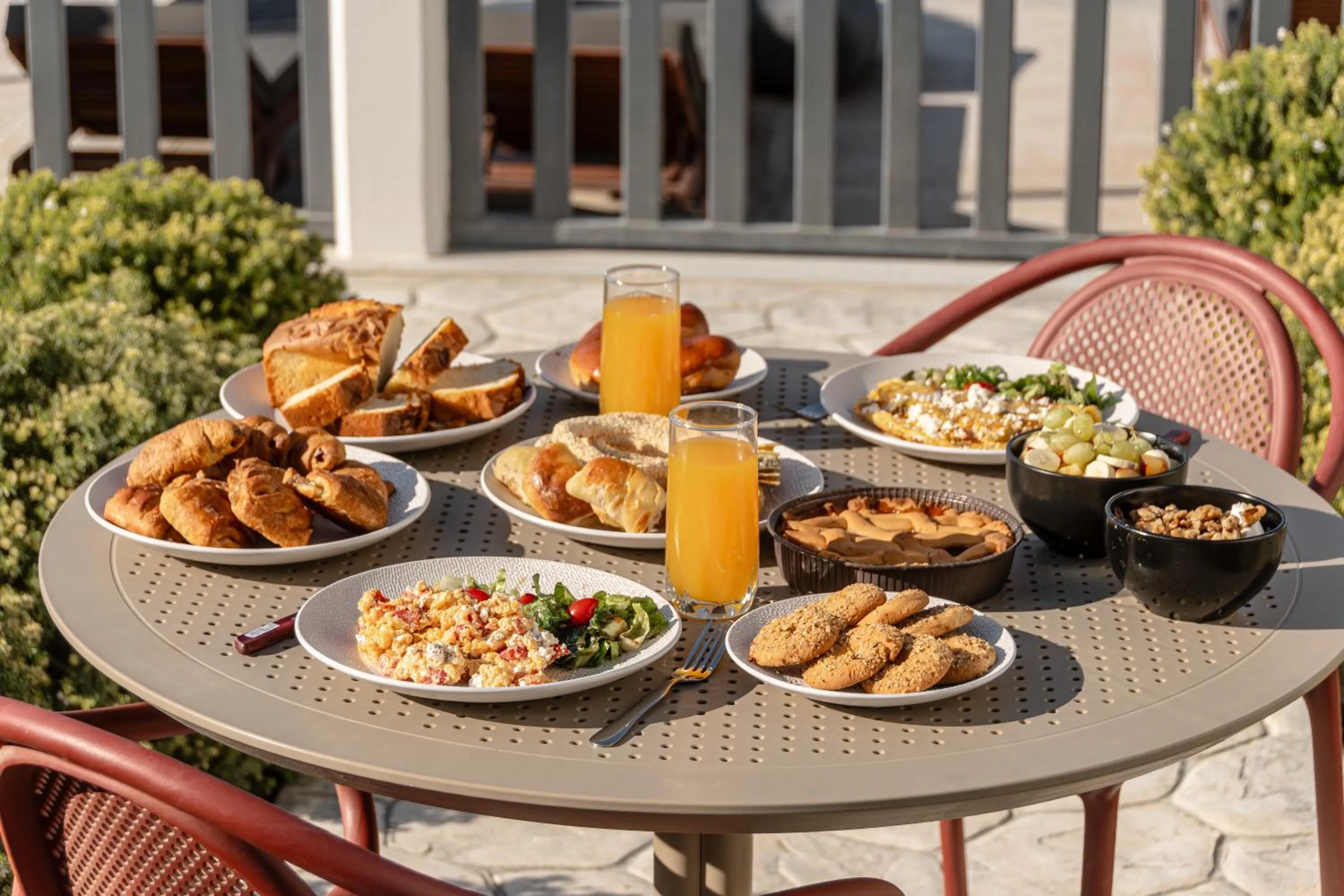 Patio in Niléa Island Living