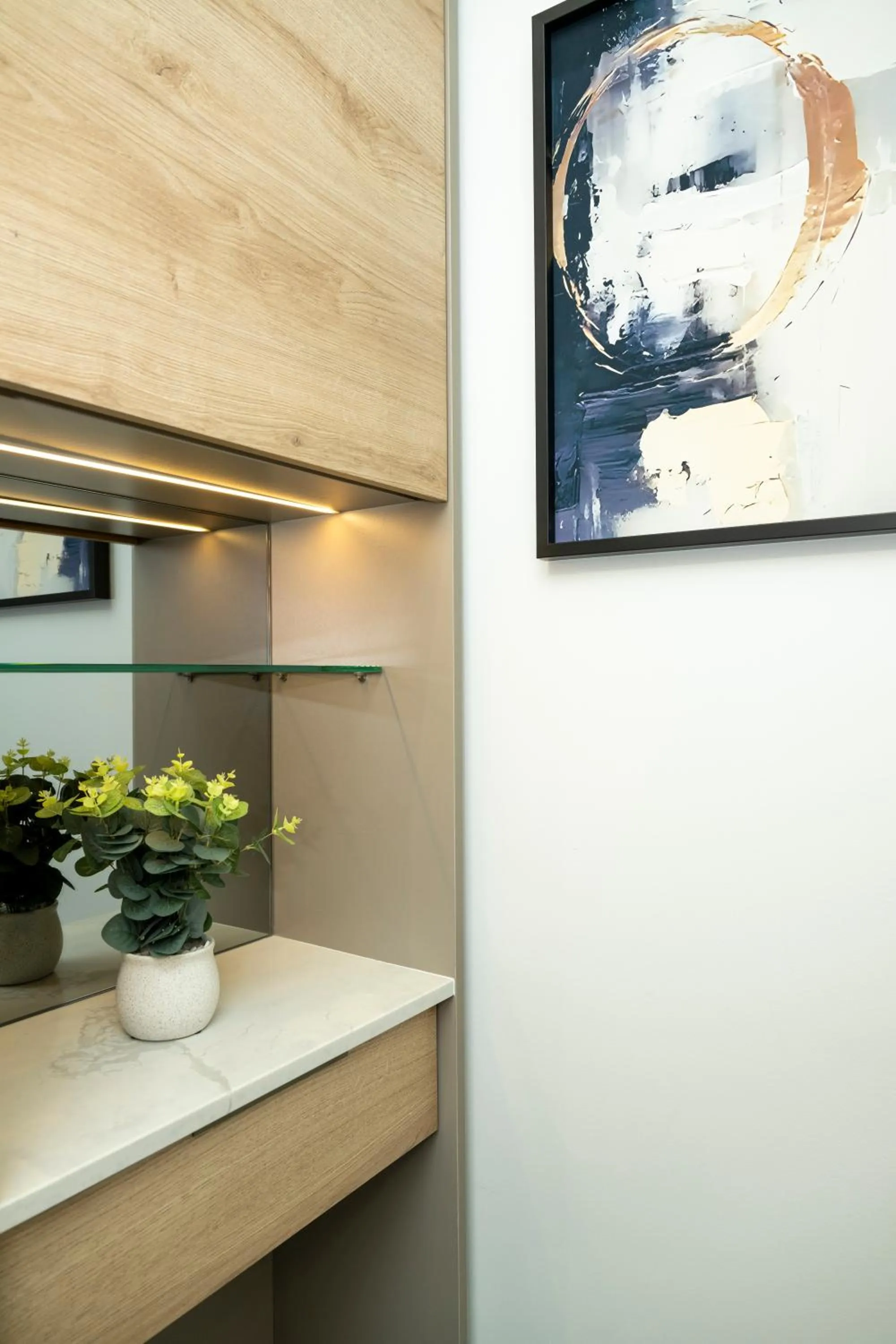 Decorative detail in One Rosebank Executive Apartment Hotel