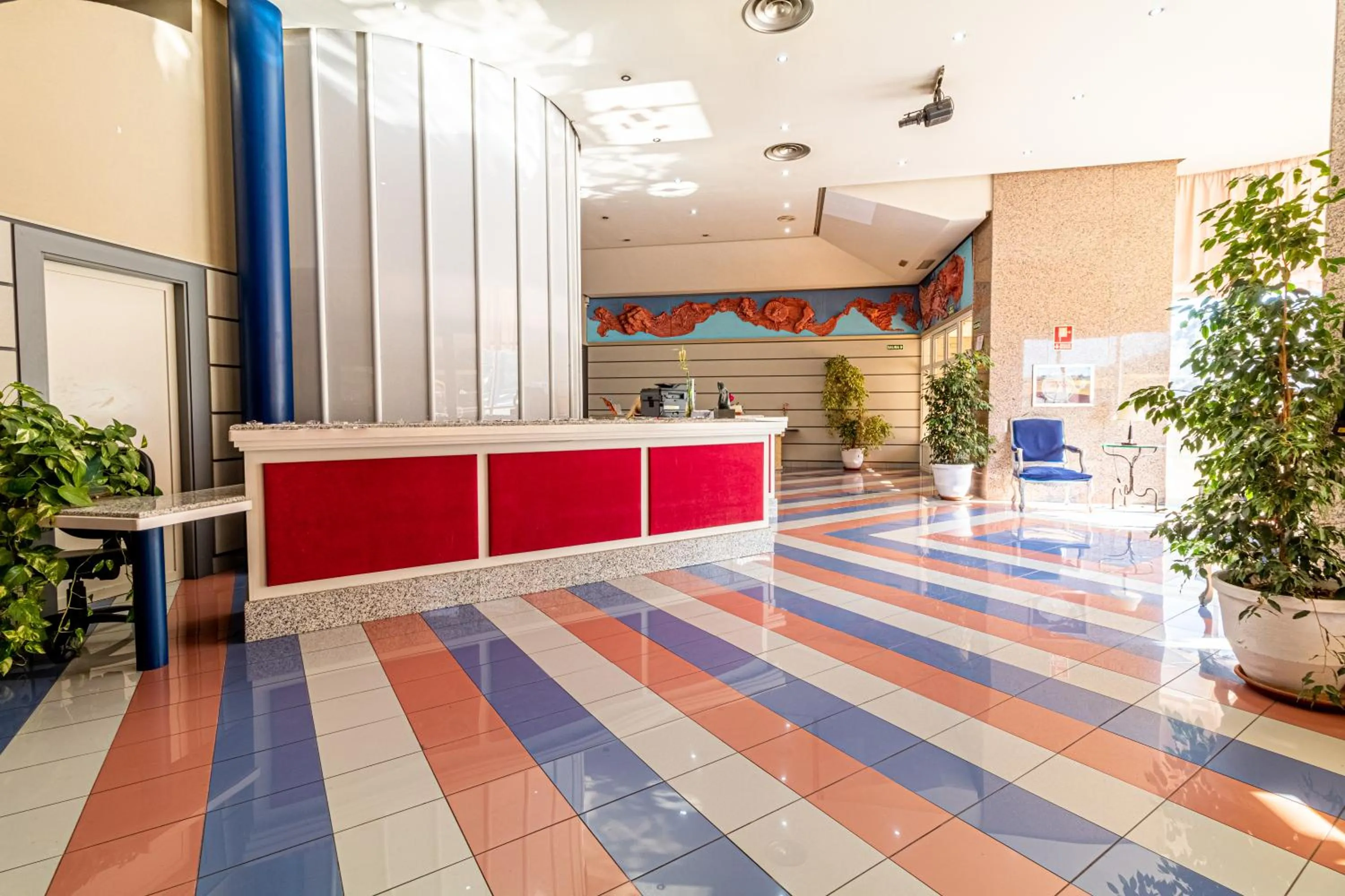 Lobby or reception in Hotel Abades Manzanil
