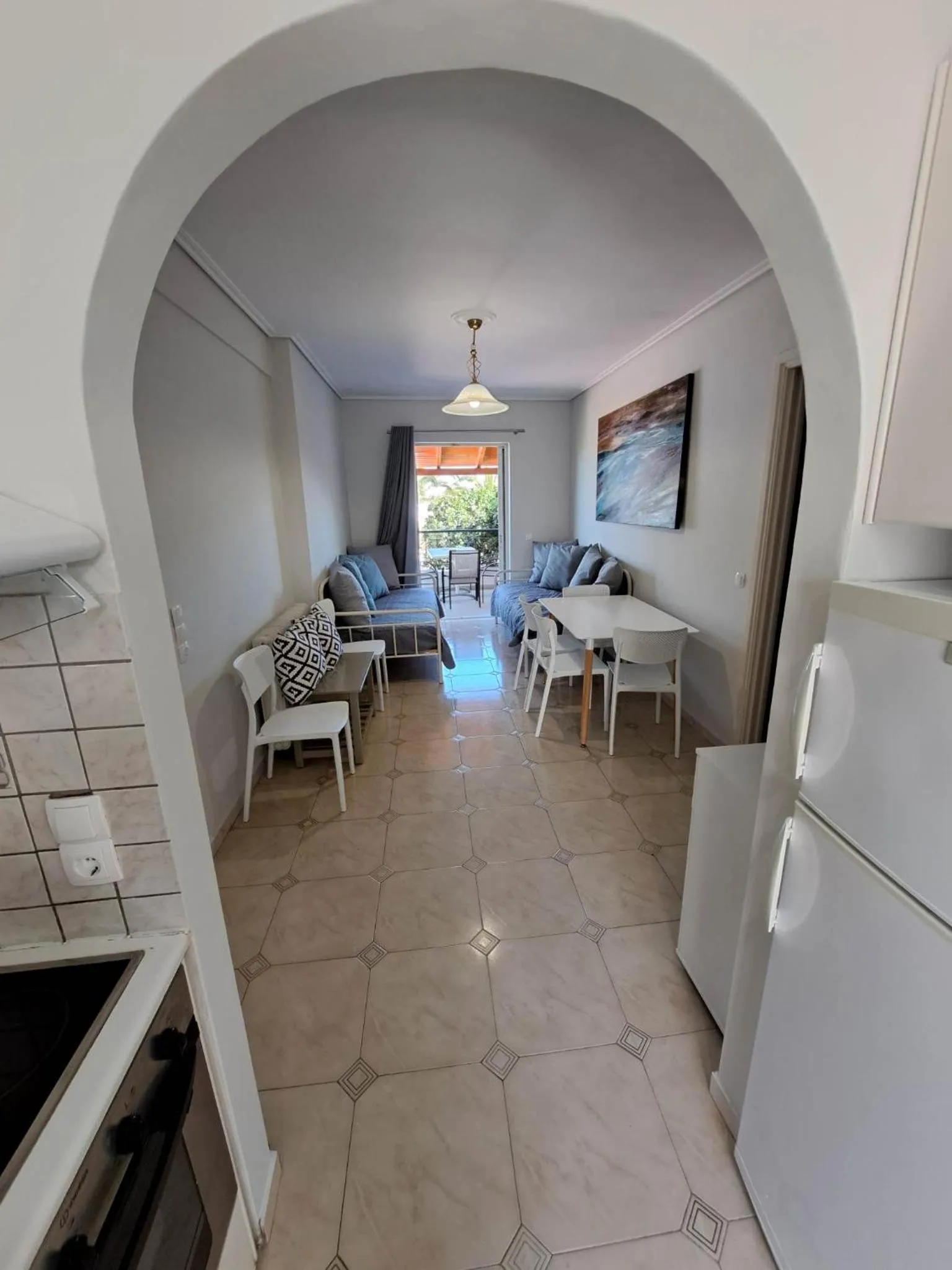 Living room in Aretousa