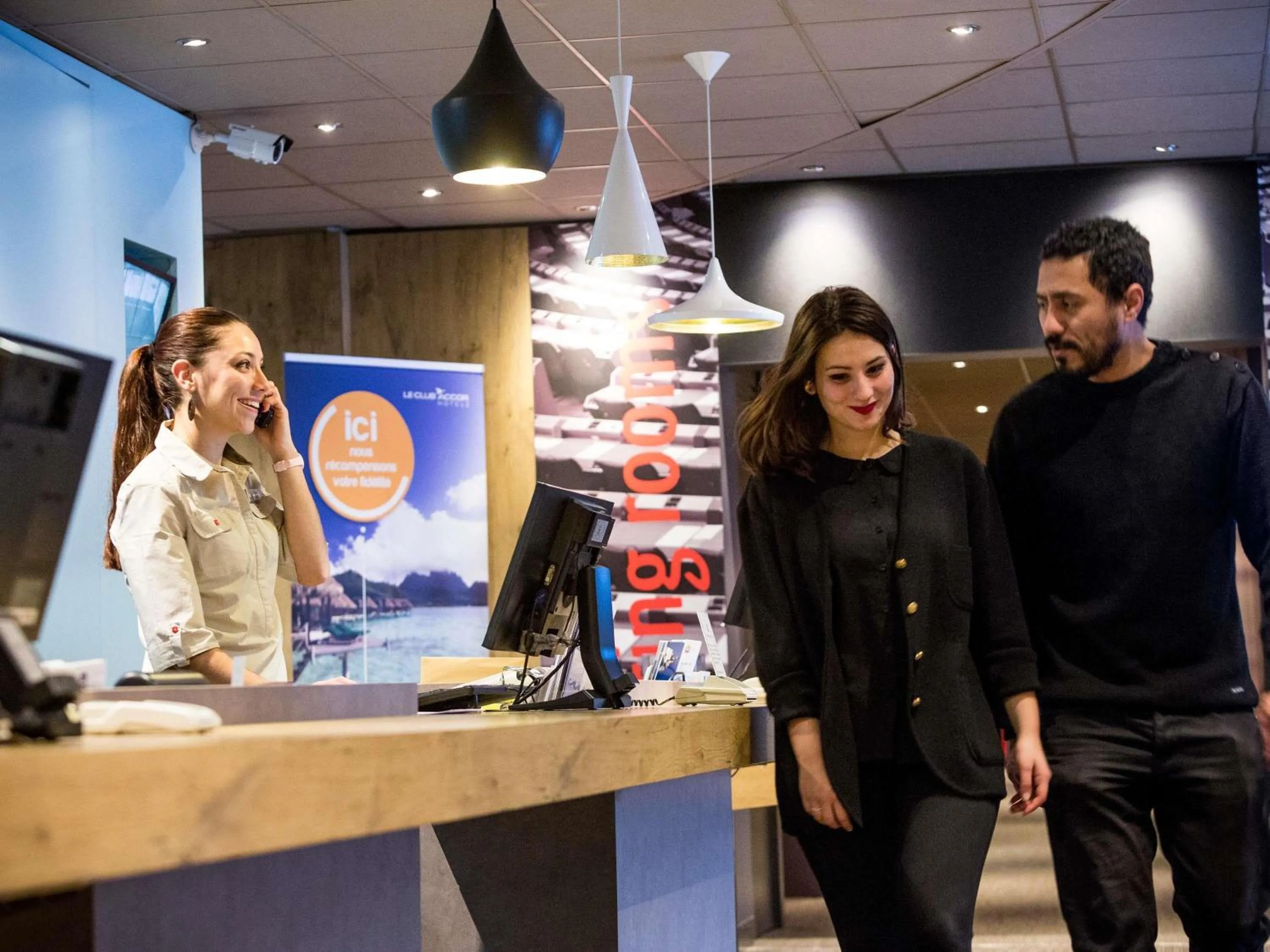 Lounge or bar in ibis Juiz de Fora