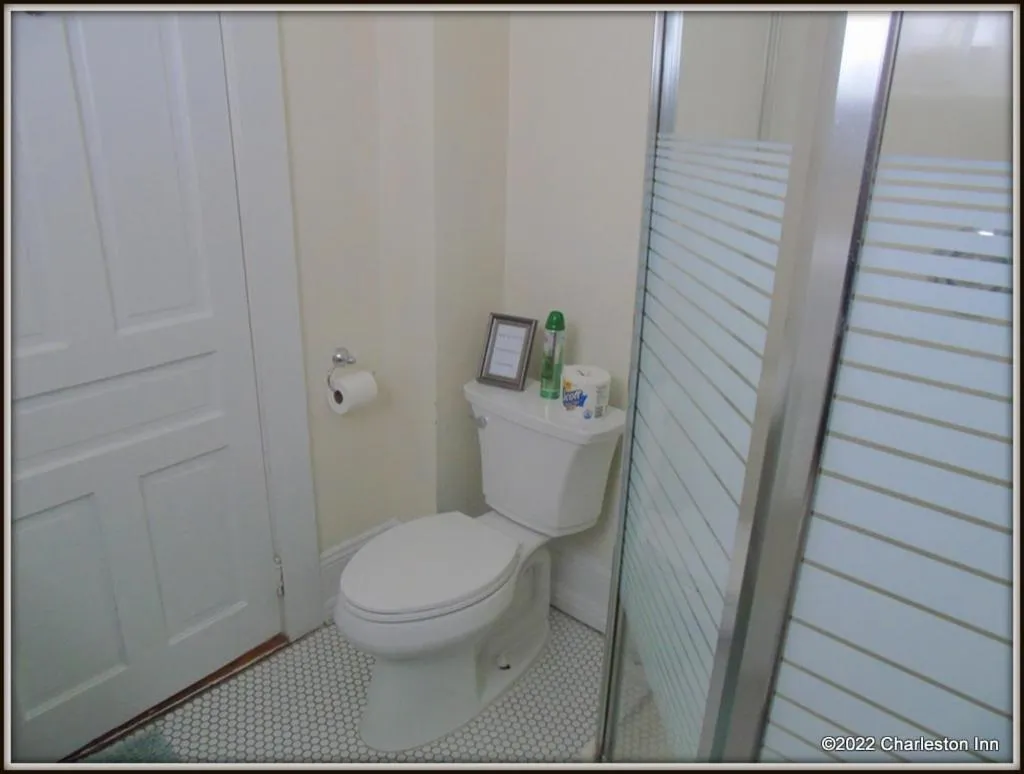 Bathroom in The Charleston Inn Hendersonville NC