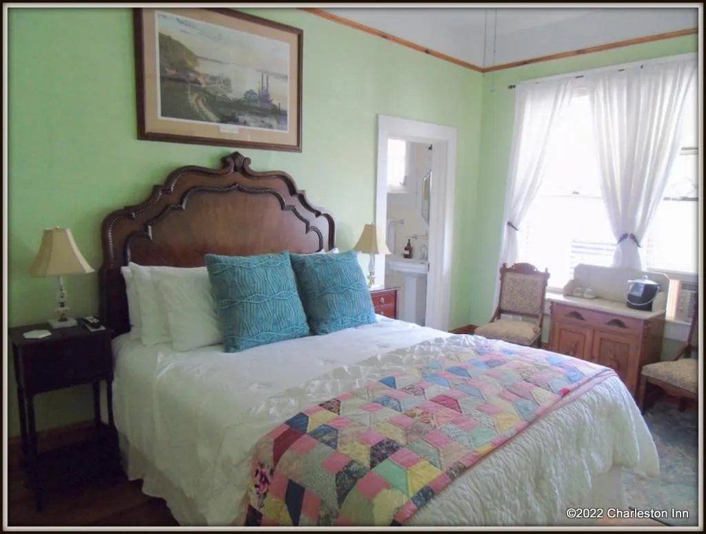 Bedroom, Bed in The Charleston Inn Hendersonville NC