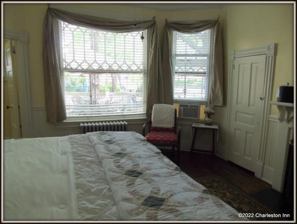 Bedroom, Bed in The Charleston Inn Hendersonville NC