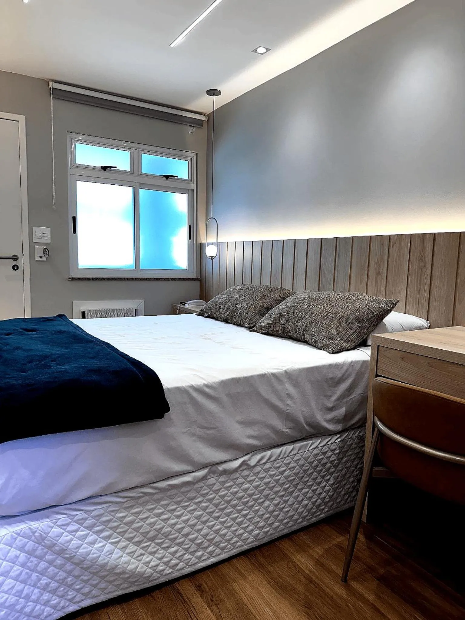 Bed in Hotel Cantareira