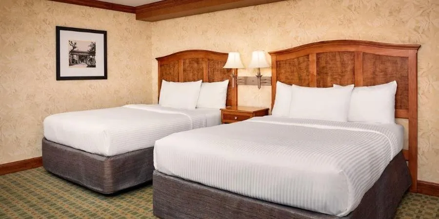 Bed in Oglebay Resort