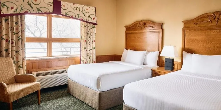 Bed in Oglebay Resort