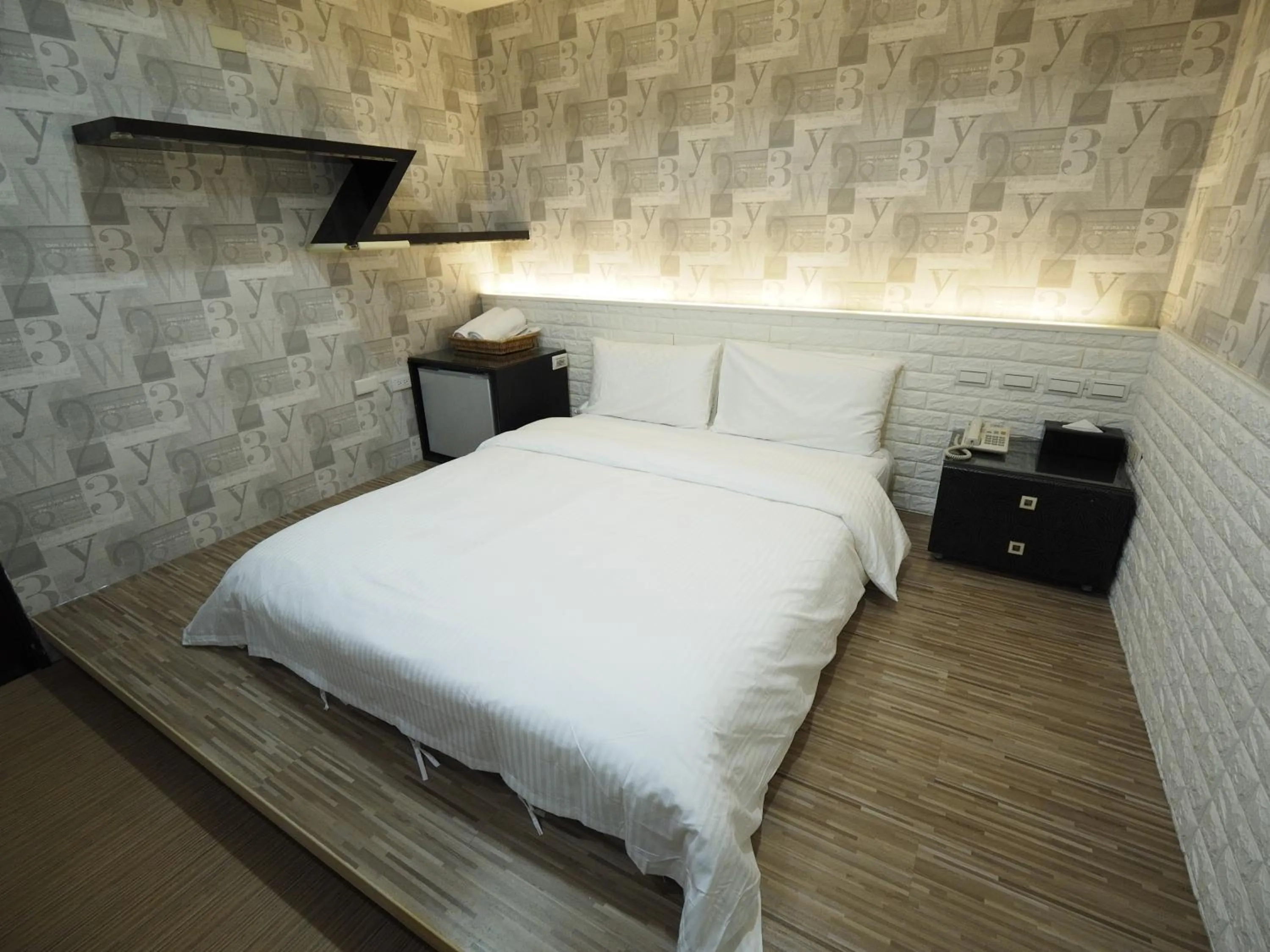Bed in 合悅都會商旅 Heyue HOTEL