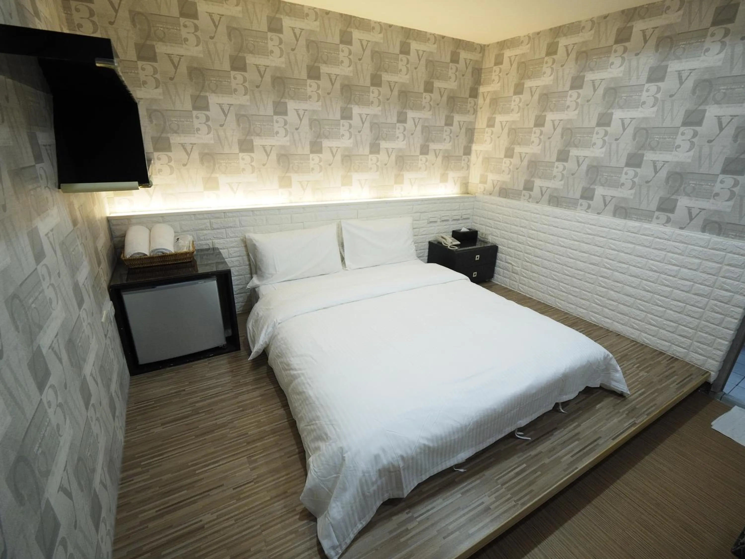 Bed in 合悅都會商旅 Heyue HOTEL