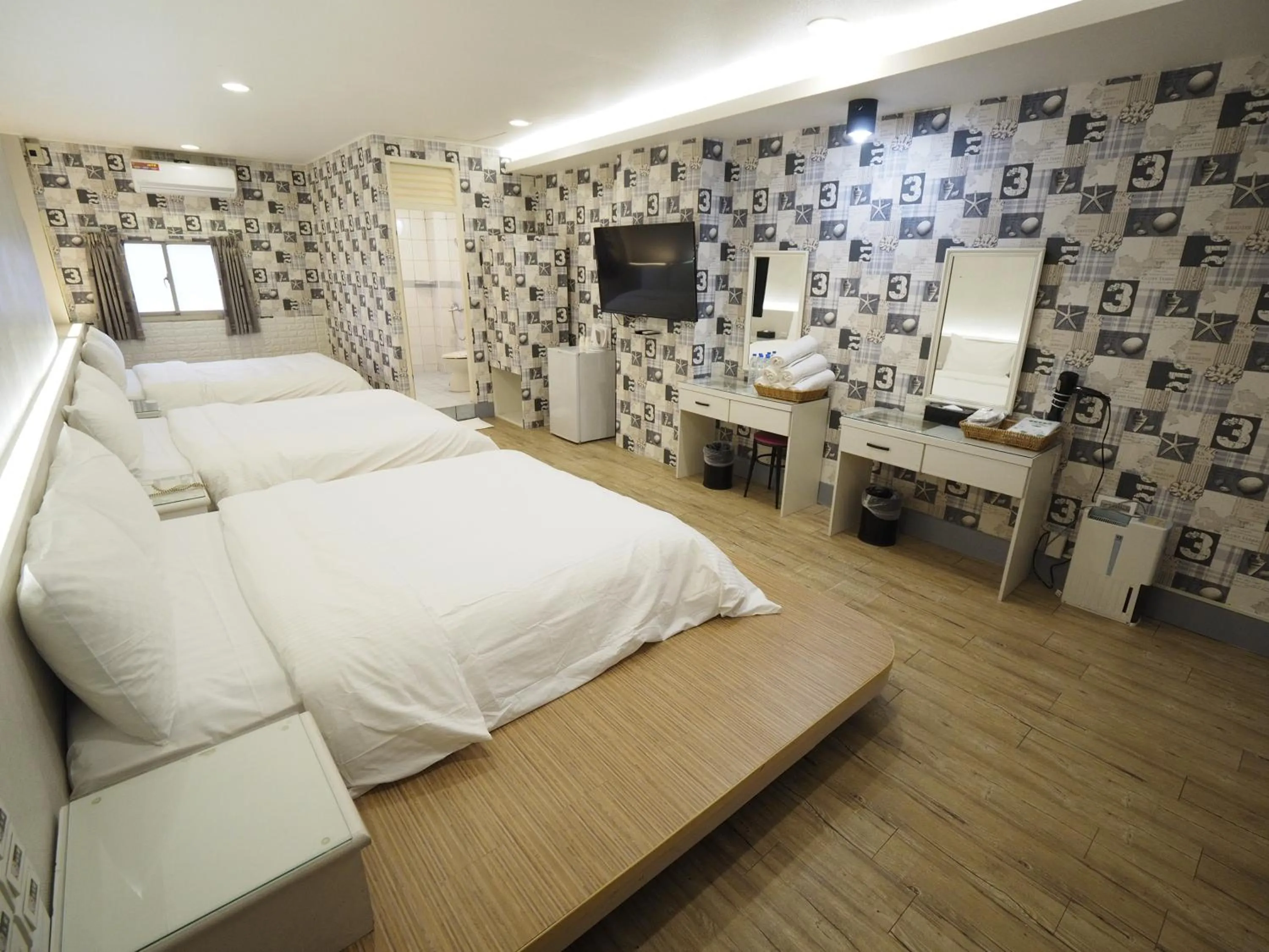 Bed in 合悅都會商旅 Heyue HOTEL