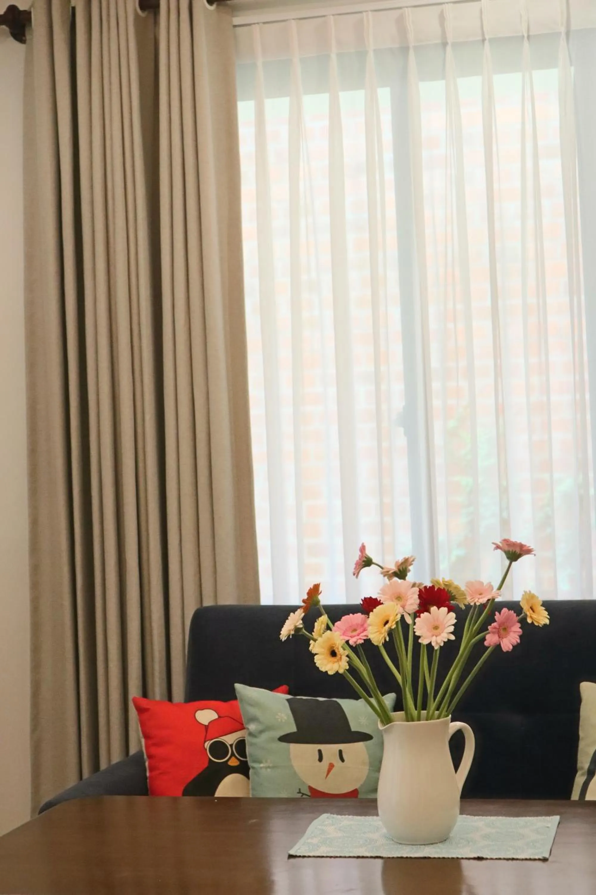 Living room in Hoang Loc Villa