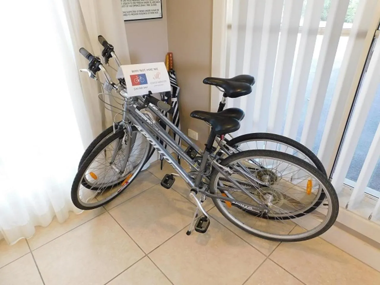 Cycling in Alexander Cameron Suites