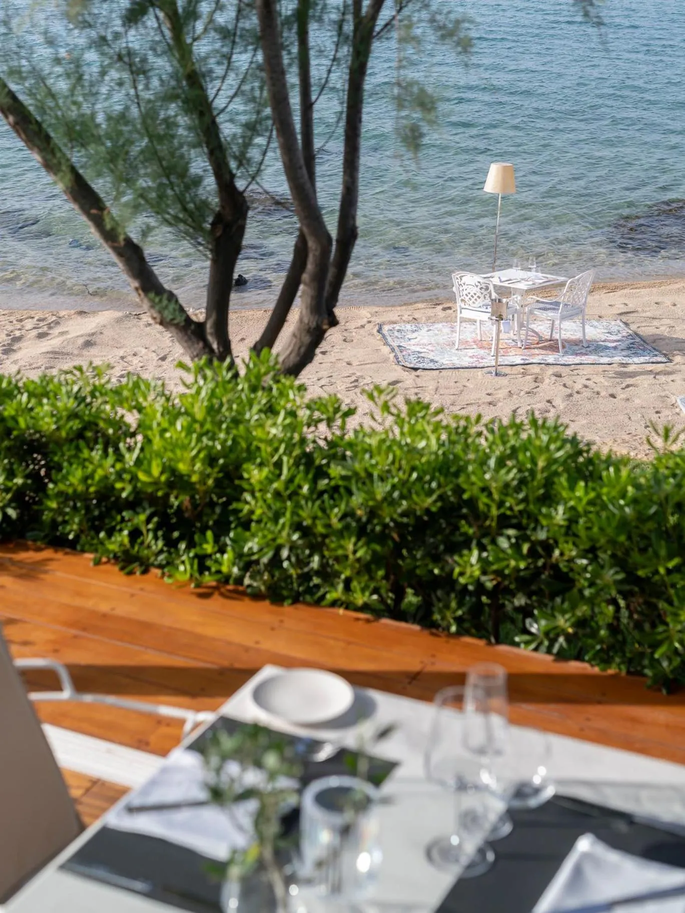 Restaurant/places to eat in Avaton Luxury Beach Resort - Relais & Chateaux