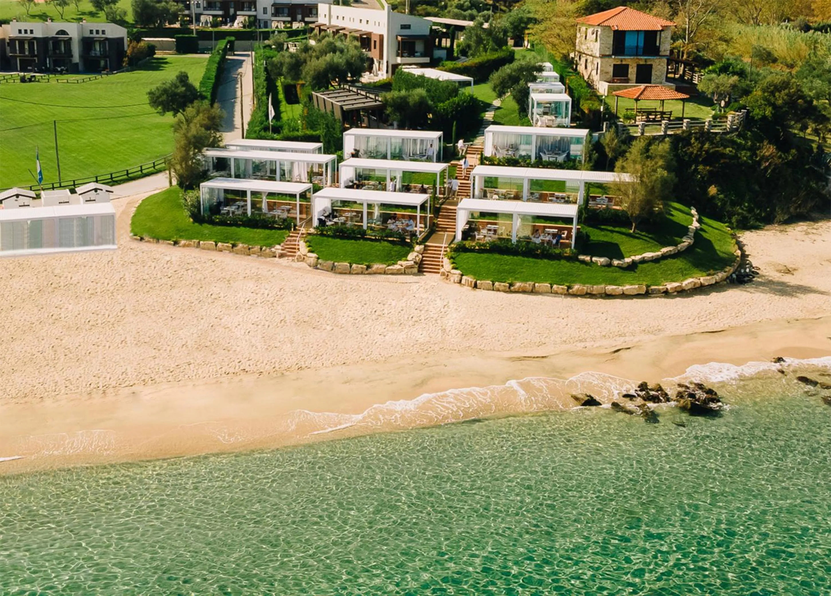 Restaurant/places to eat in Avaton Luxury Beach Resort - Relais & Chateaux