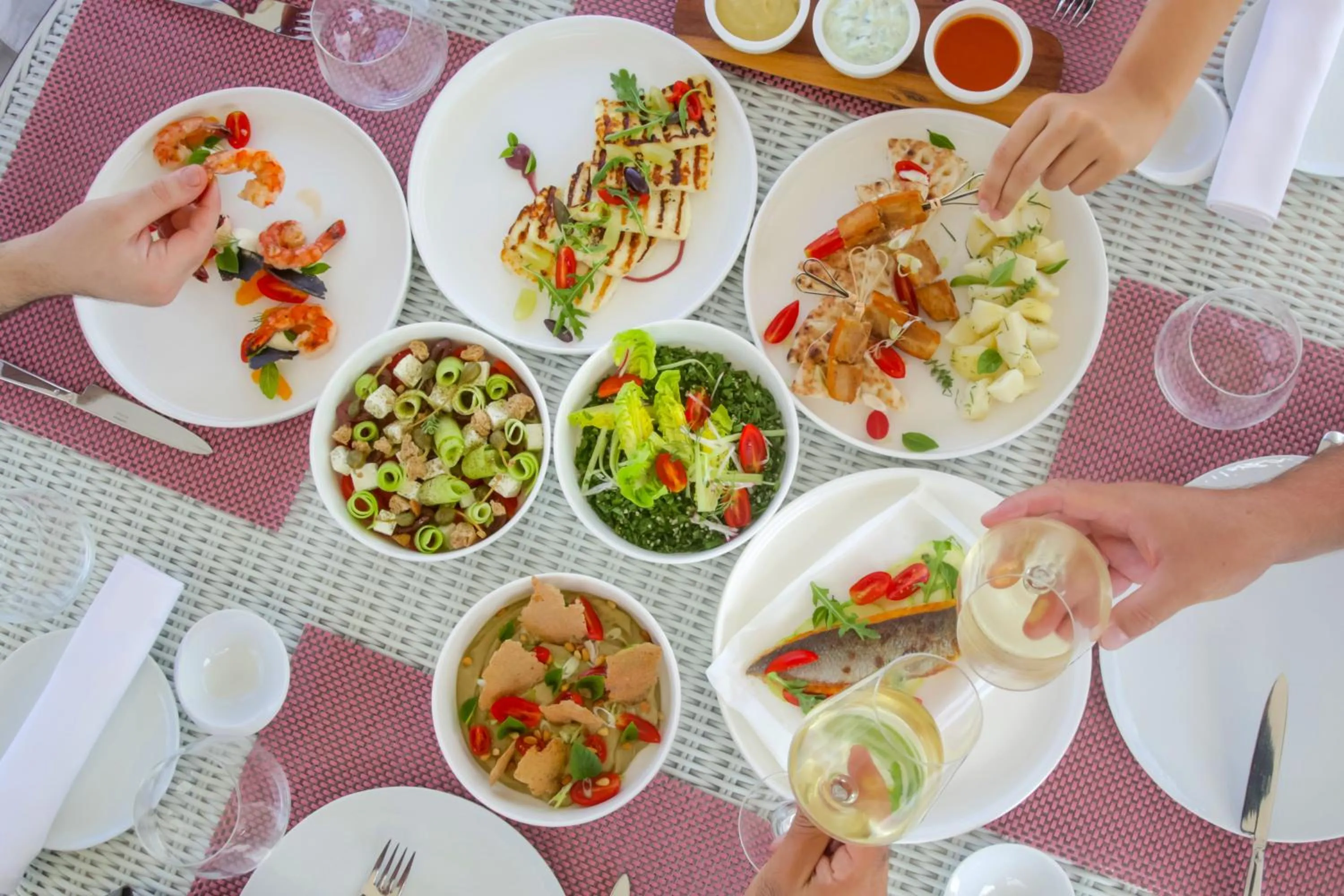 Restaurant/places to eat in Avaton Luxury Beach Resort - Relais & Chateaux