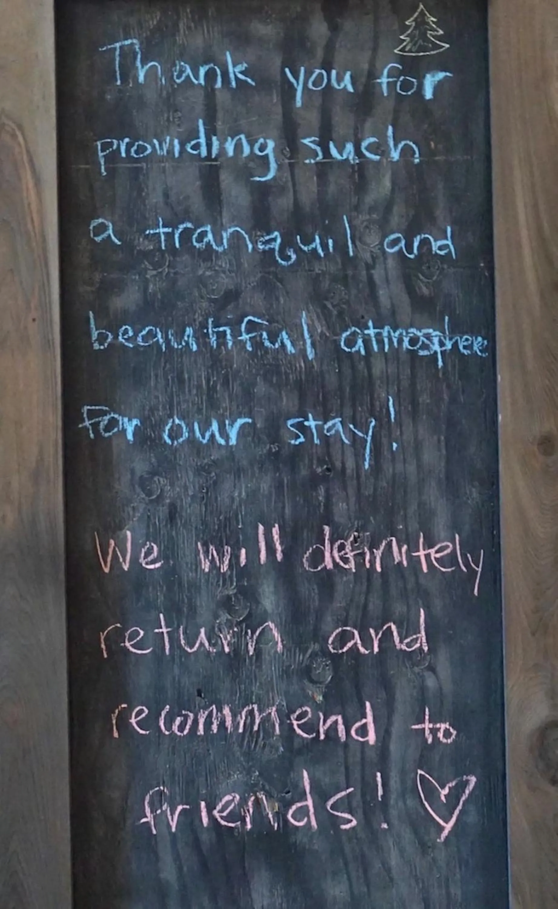 Guests in Logden Lodge