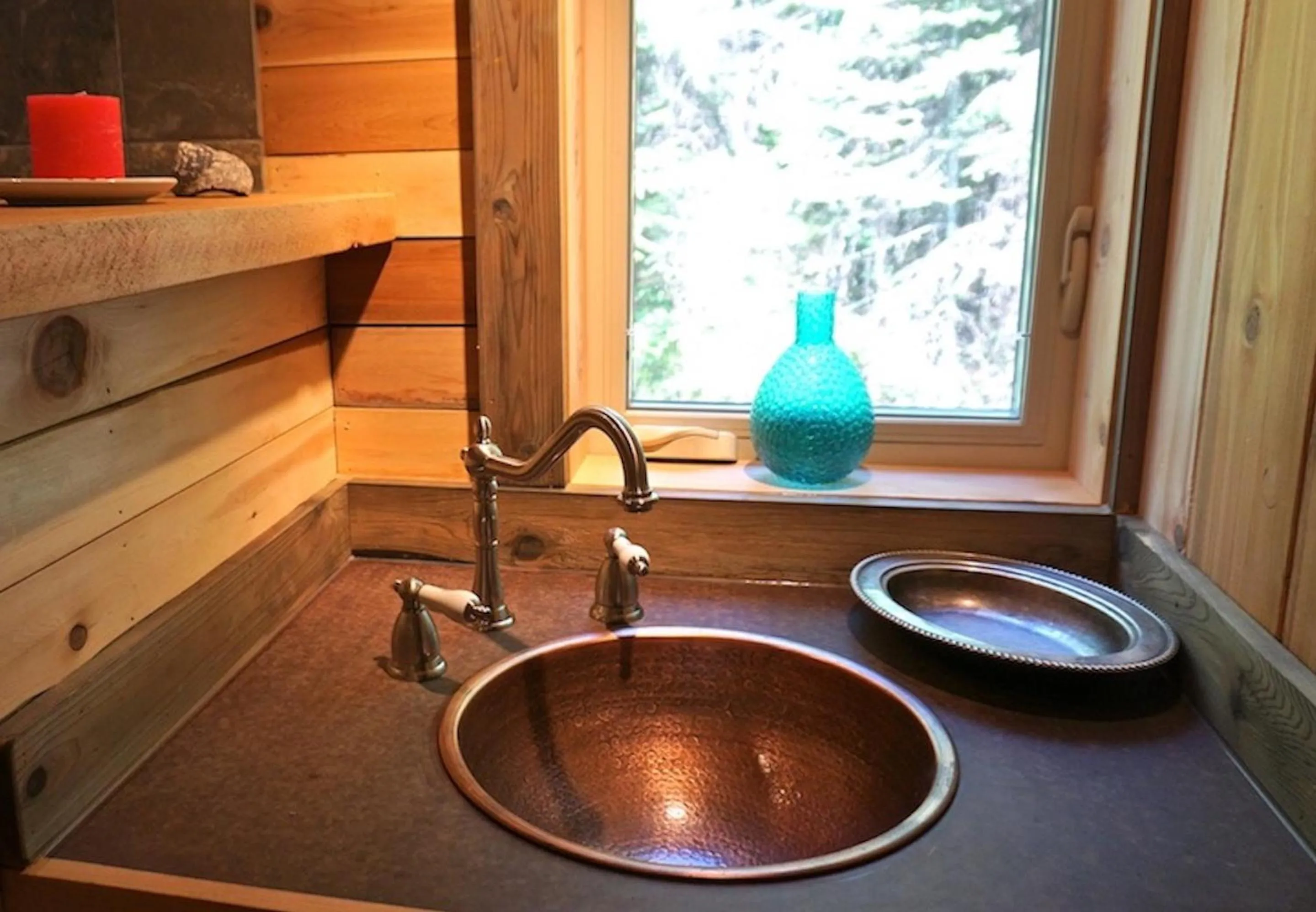 Bathroom in Logden Lodge