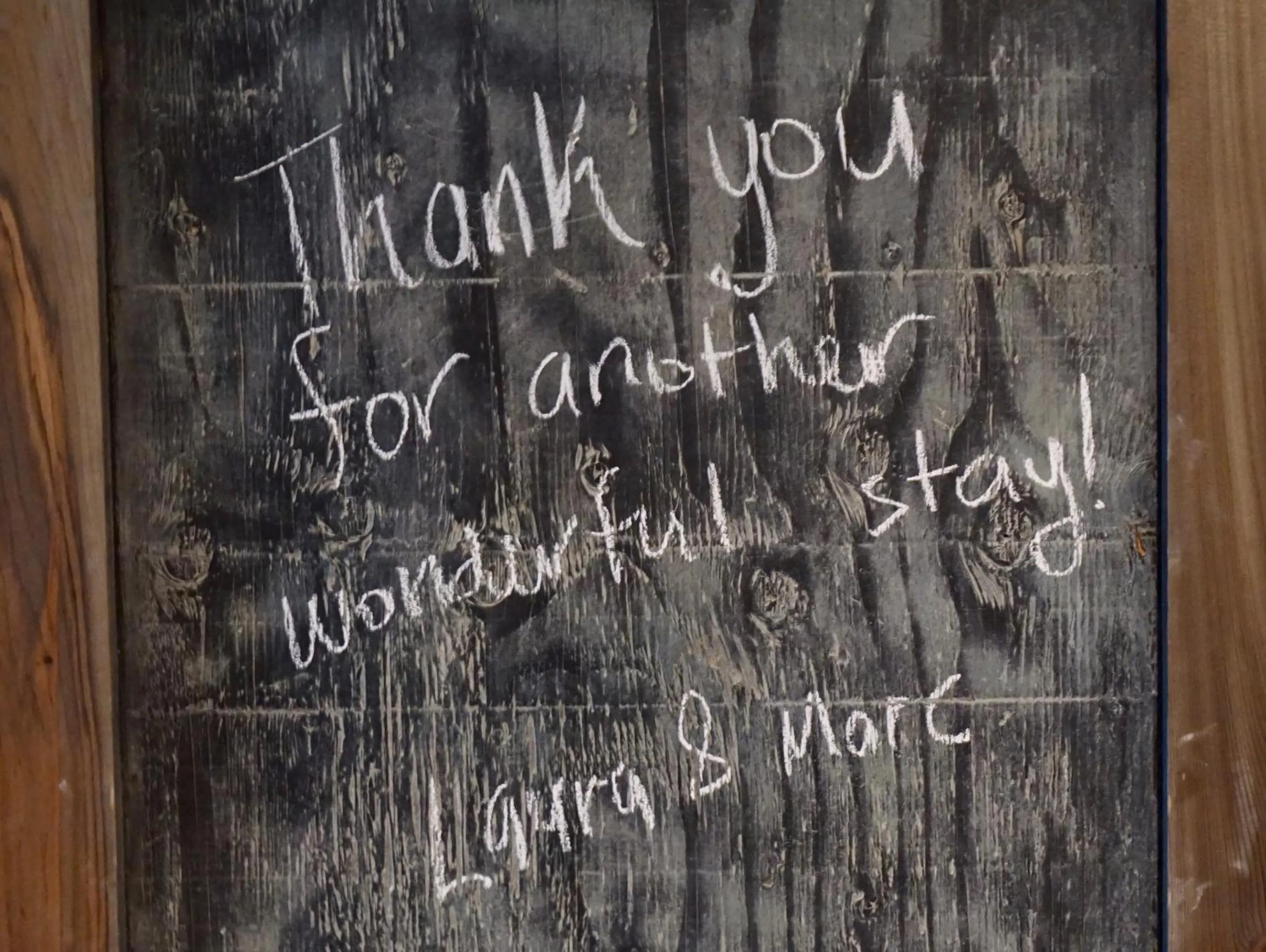 Guests in Logden Lodge