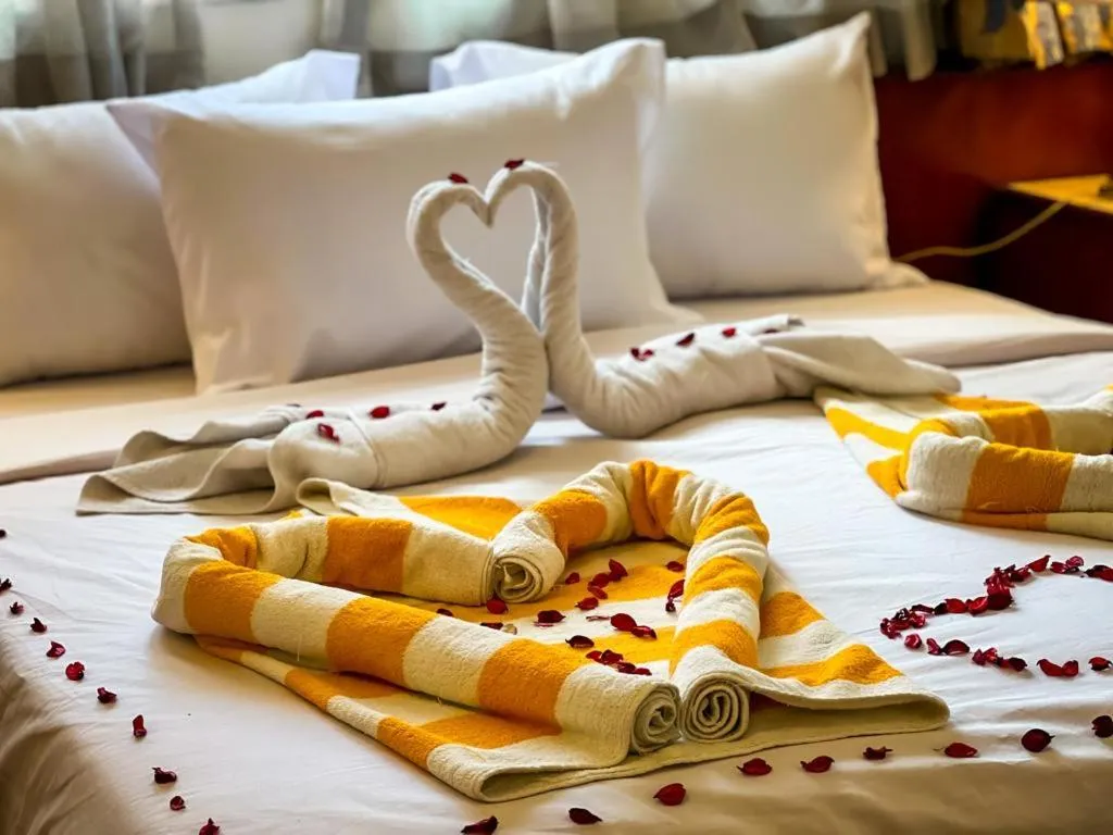 Bed in nile cruise king boat