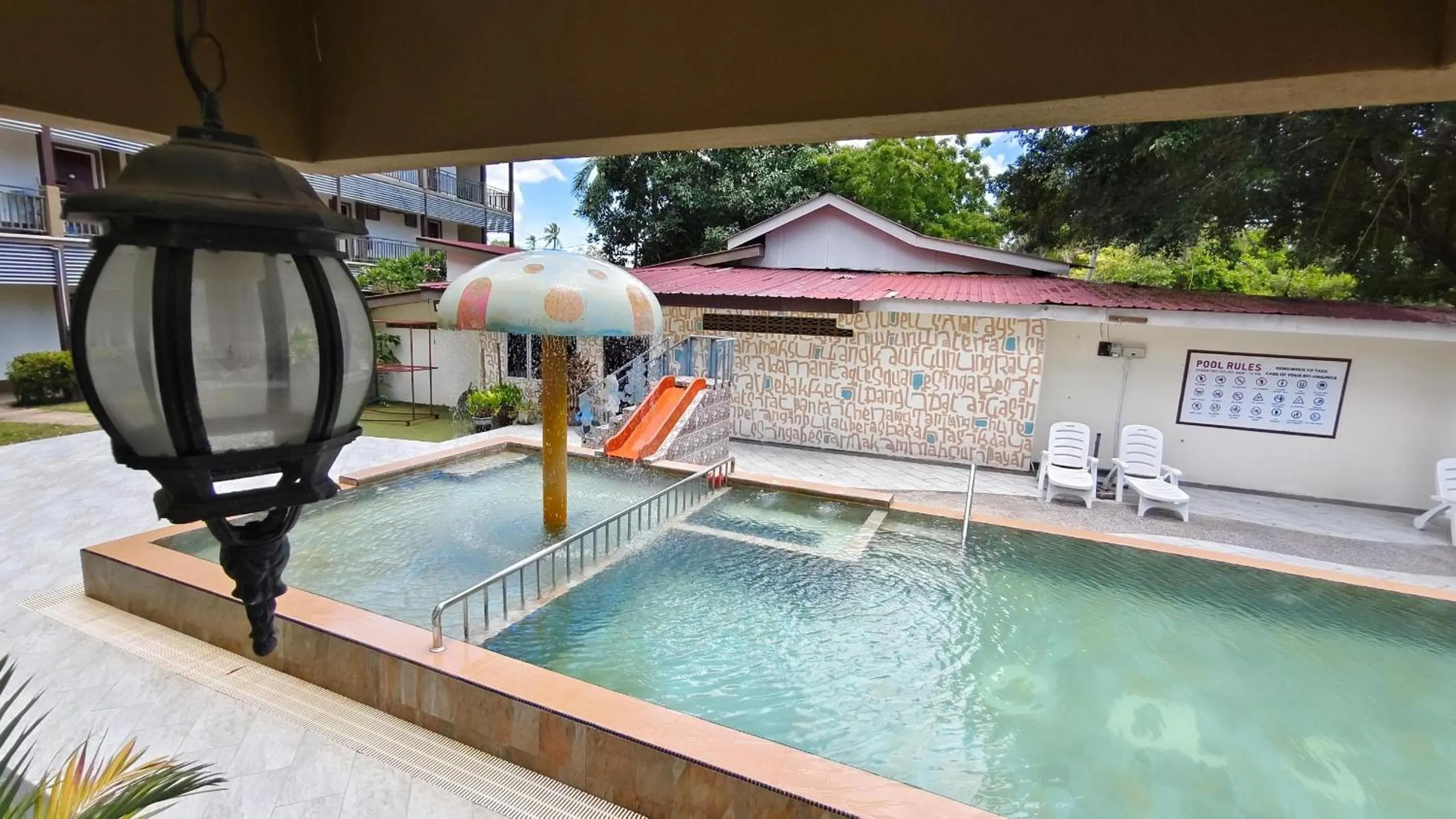 Swimming pool in Casa Idaman Motel Langkawi