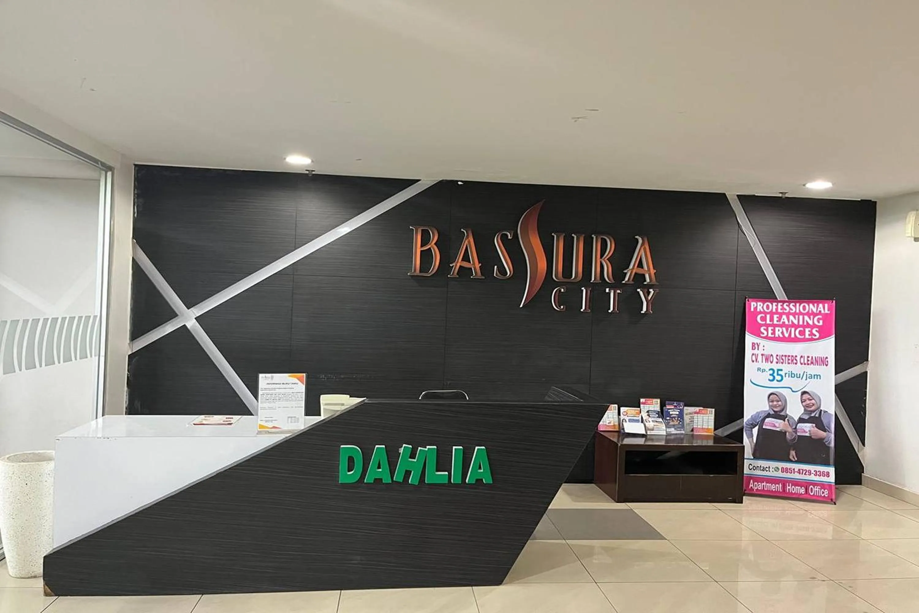 Property logo or sign in Apartment Bassura City by Berkah Estate