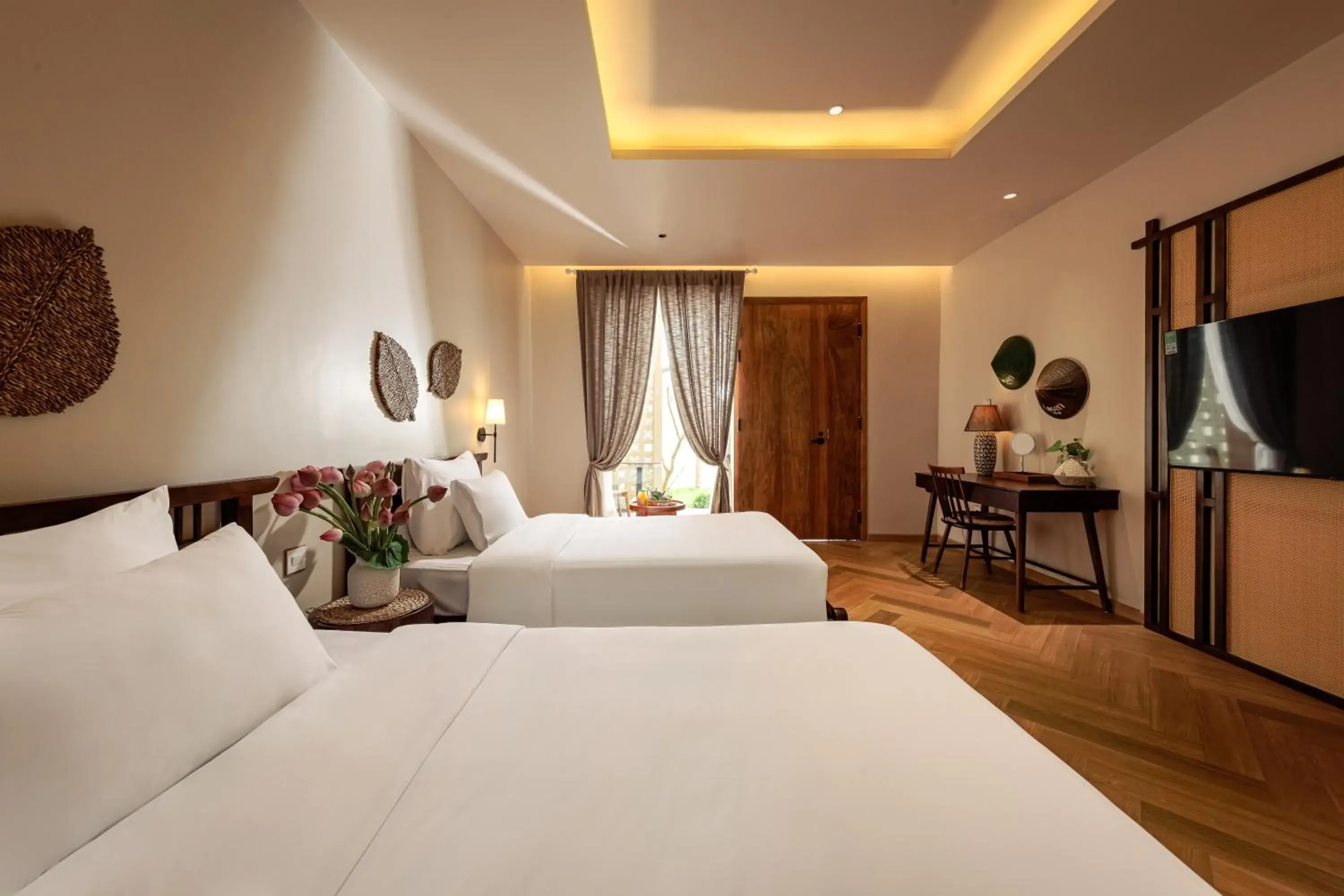 Twin Room with Bath in La Sen Village Twin Room with Bath in La Sen Village