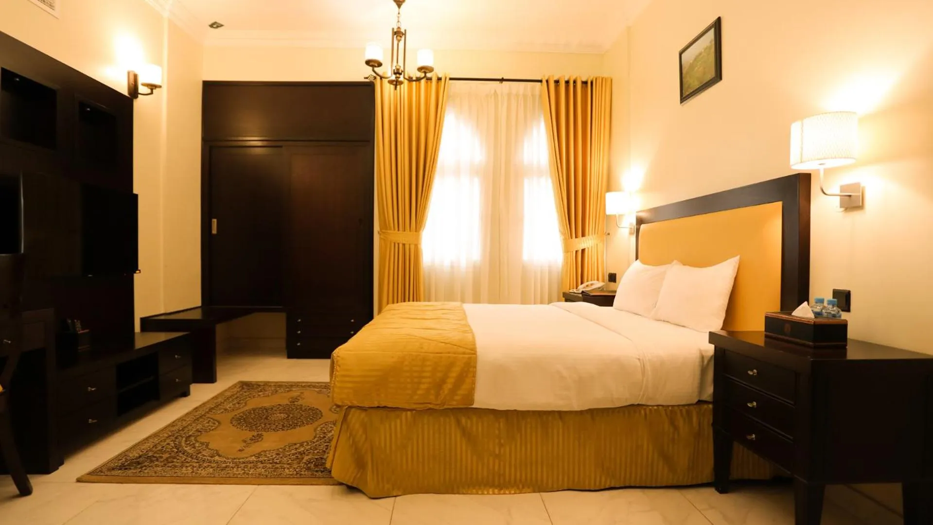 Bedroom, Bed in Remas Hotel Suites - Al Khoudh, Seeb, Muscat