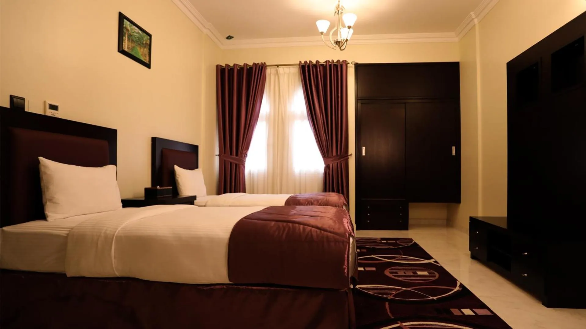 Bedroom, Bed in Remas Hotel Suites - Al Khoudh, Seeb, Muscat
