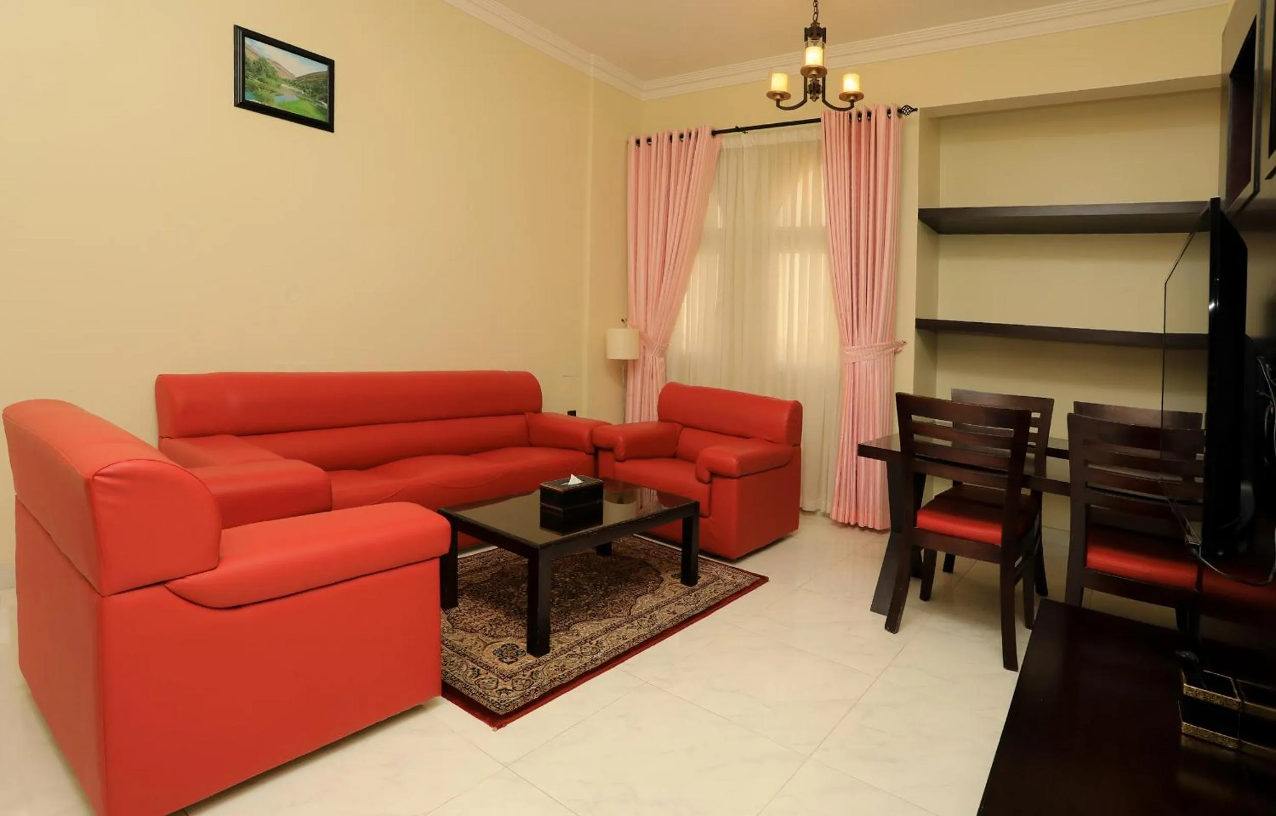 Living room in Remas Hotel Suites - Al Khoudh, Seeb, Muscat