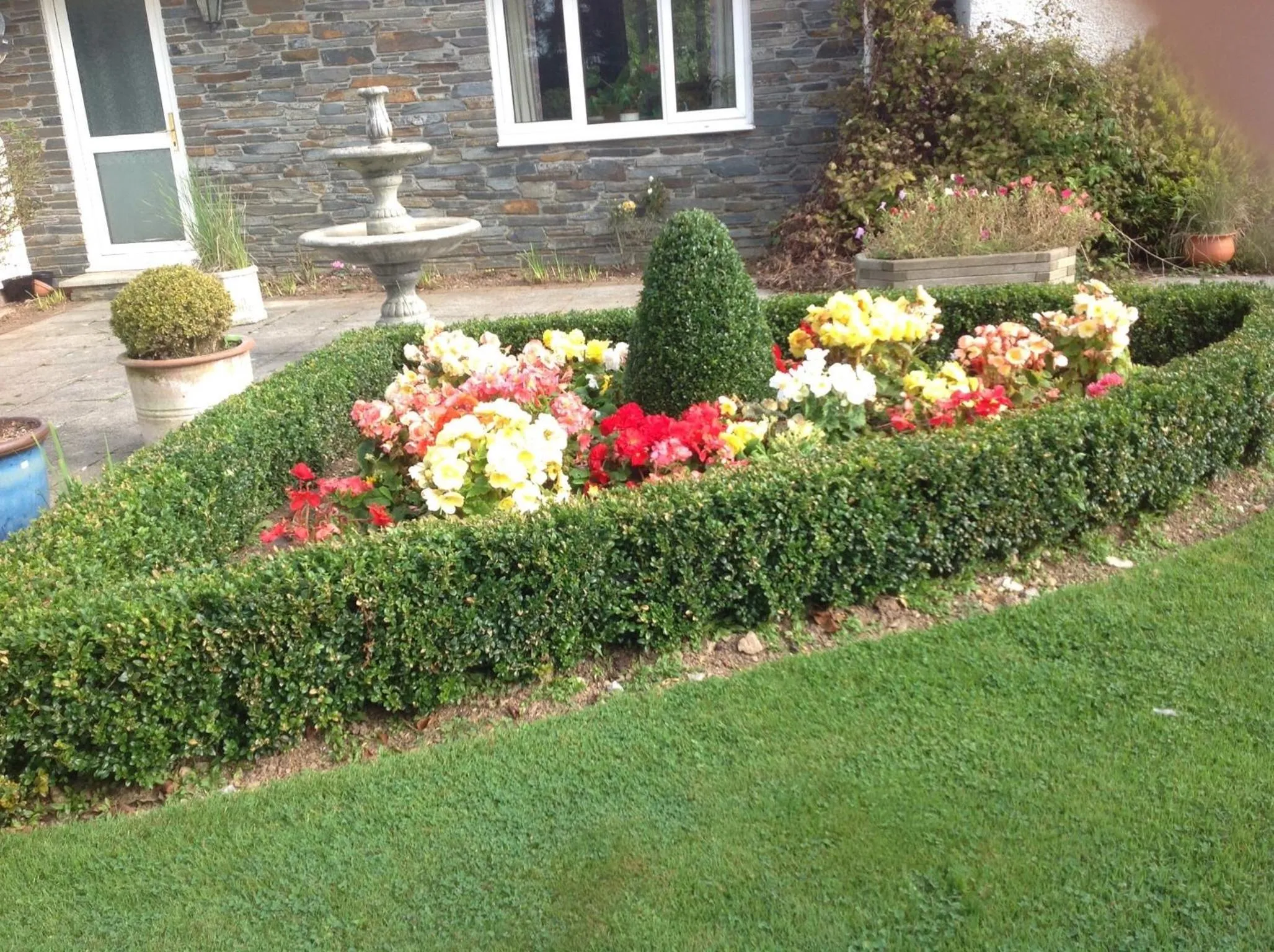 Garden in Estuary View Farm