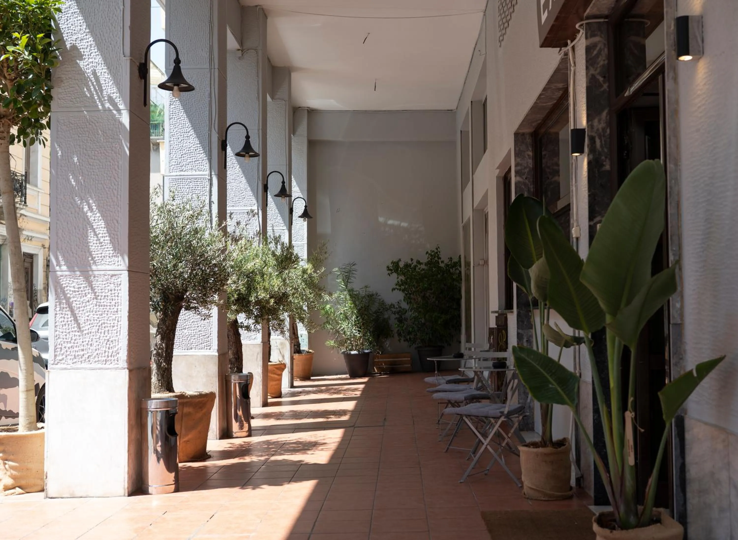 Property building in The Square Hotel by X&N