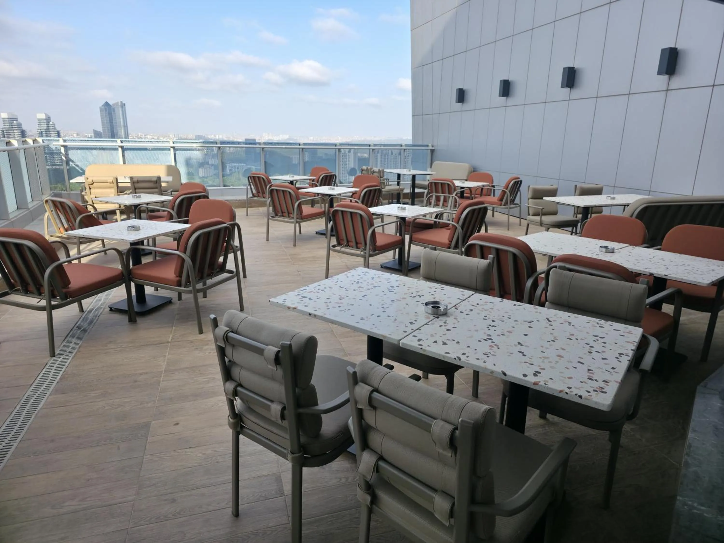 Balcony/Terrace in Citadines Maslak Istanbul