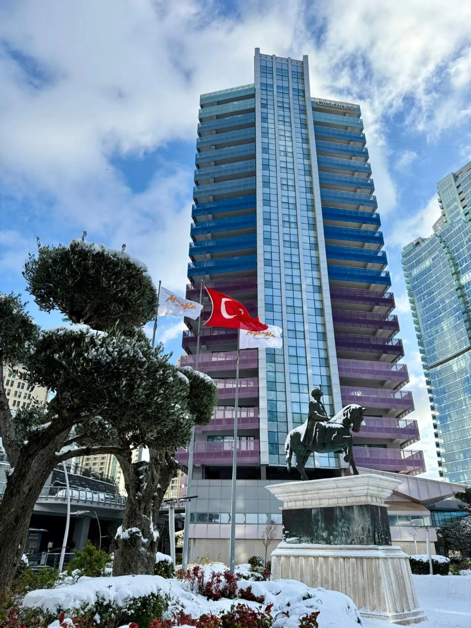 Property building in Citadines Maslak Istanbul