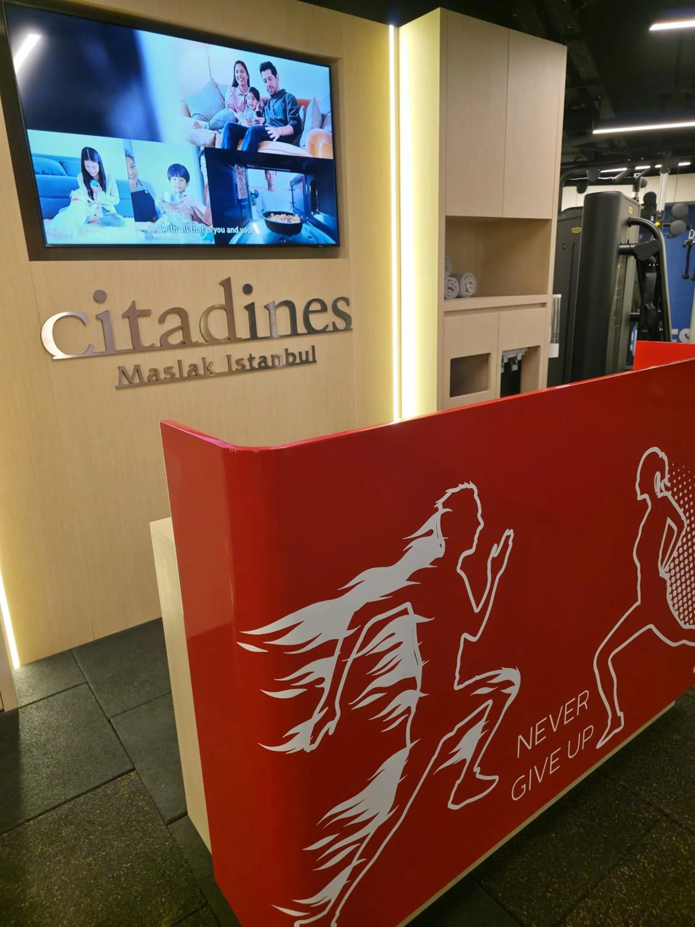 Fitness centre/facilities in Citadines Maslak Istanbul