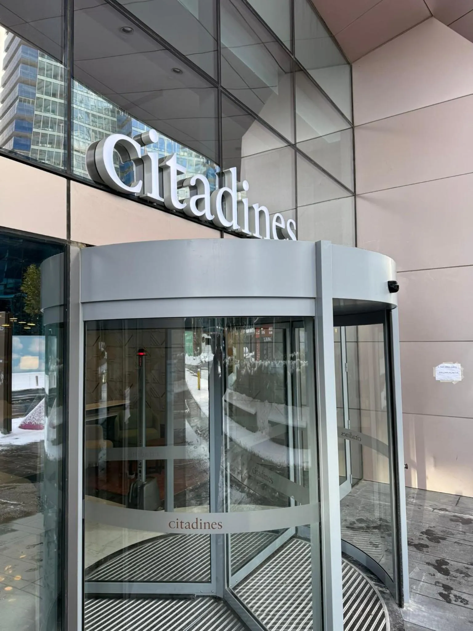 Facade/entrance in Citadines Maslak Istanbul