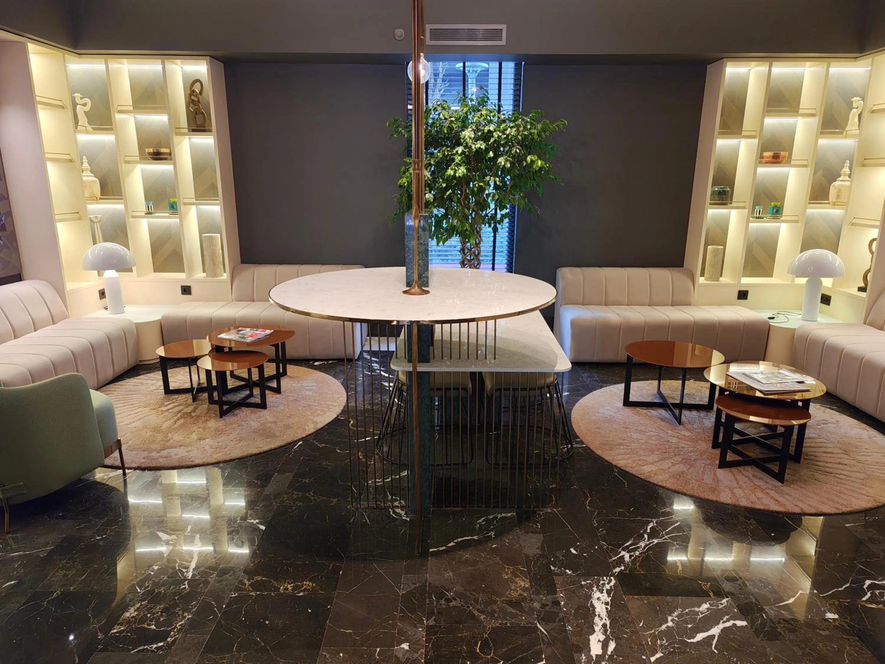 Seating area in Citadines Maslak Istanbul