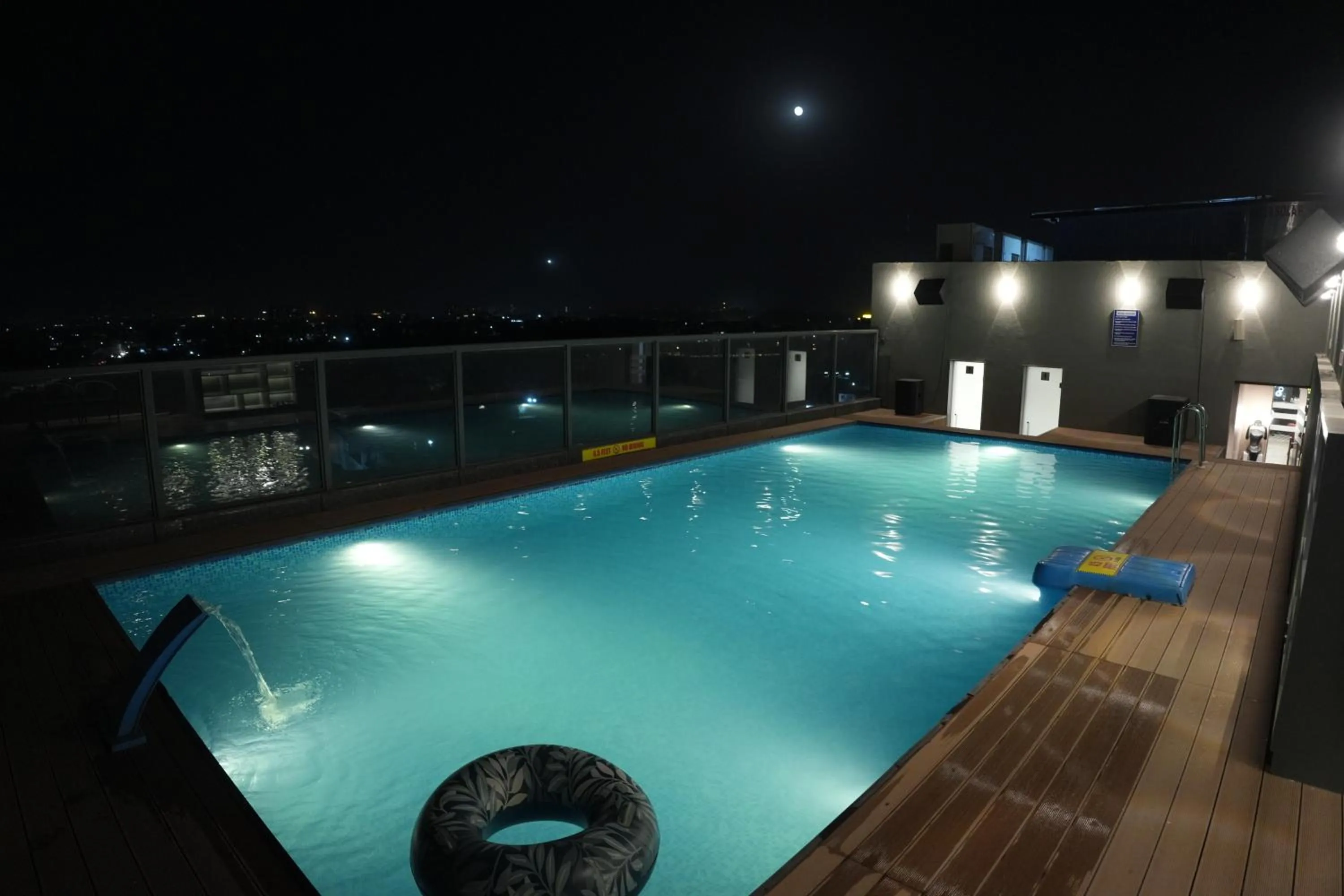 Pool view in Ramada Encore by Wyndham Chandigarh Zirakpur