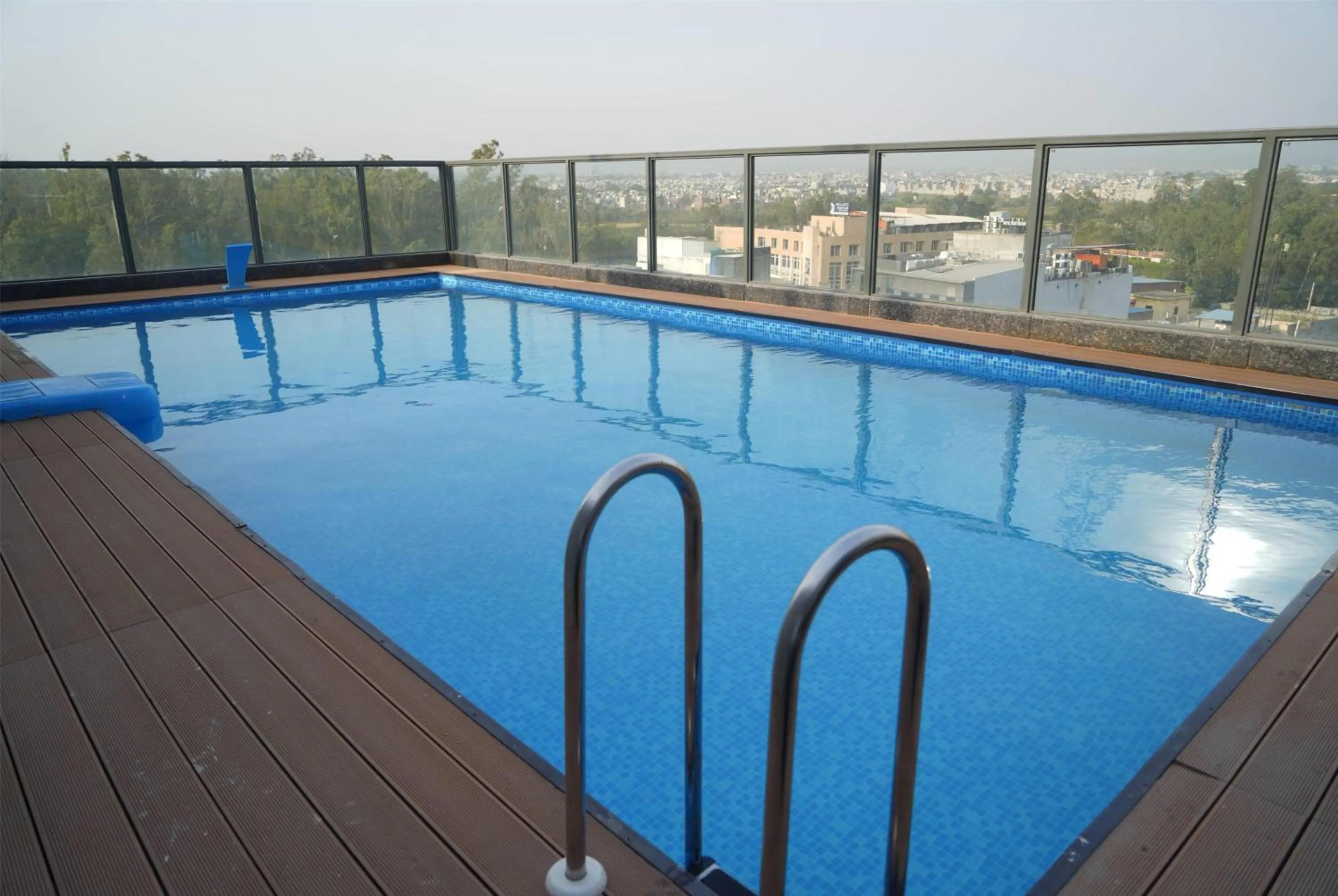 Pool view in Ramada Encore by Wyndham Chandigarh Zirakpur