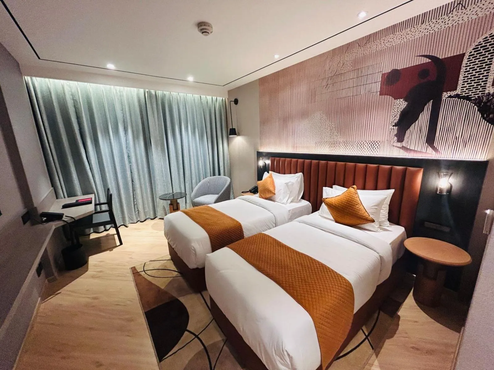 Bedroom, Bed in Ramada Encore by Wyndham Chandigarh Zirakpur