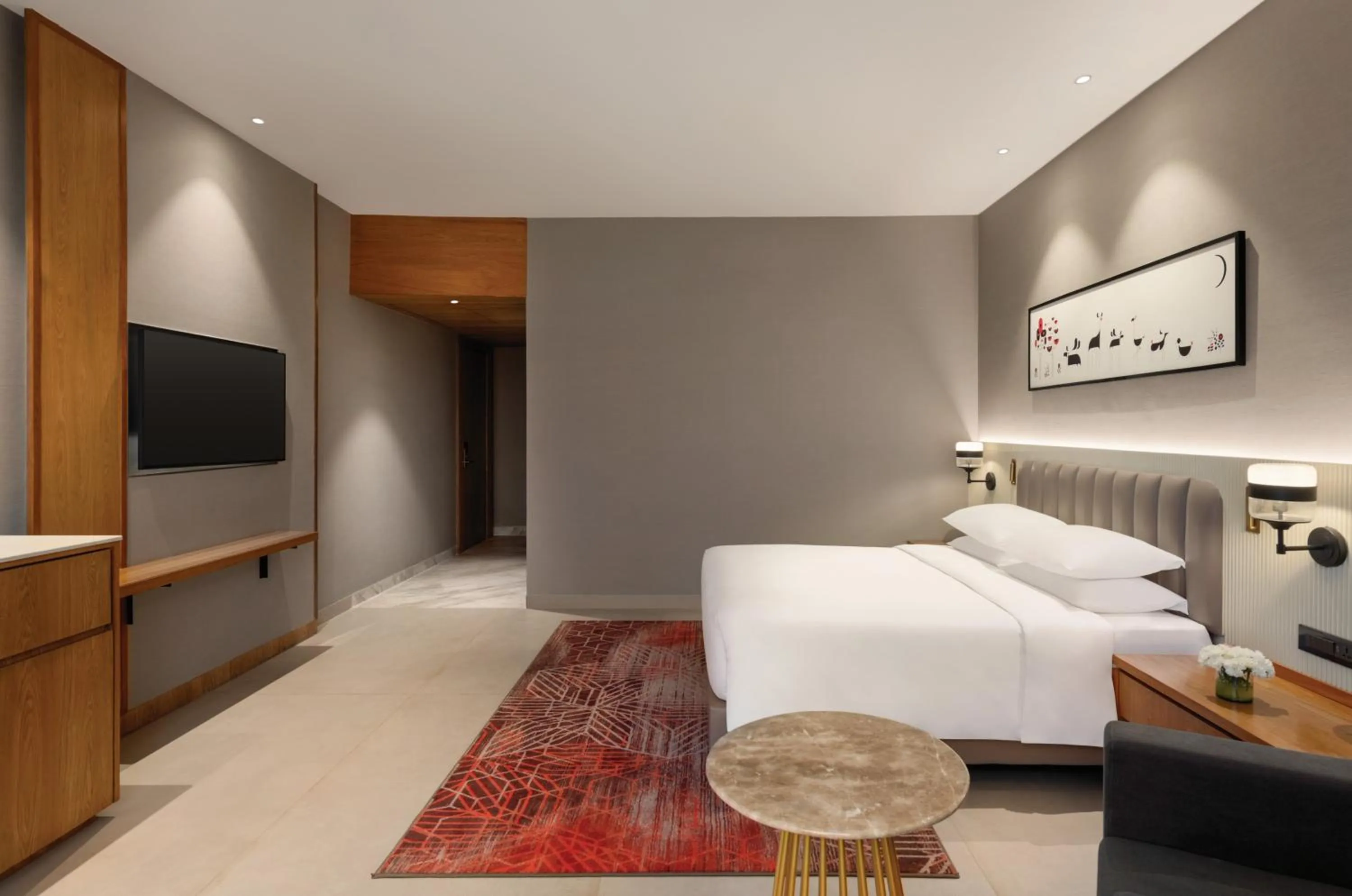 Photo of the whole room, Bed in Ramada by Wyndham Ranchi