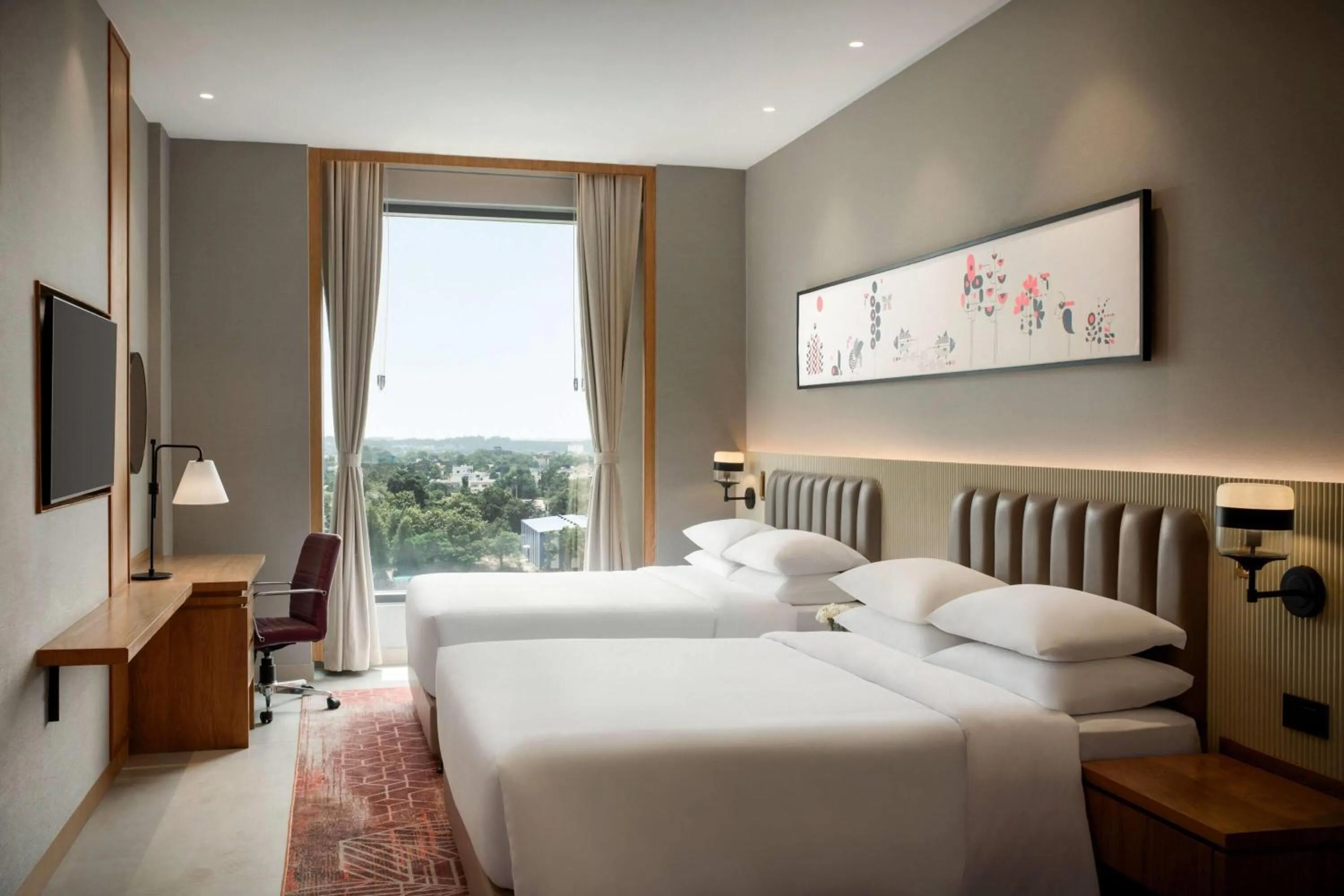 Photo of the whole room, Bed in Ramada by Wyndham Ranchi