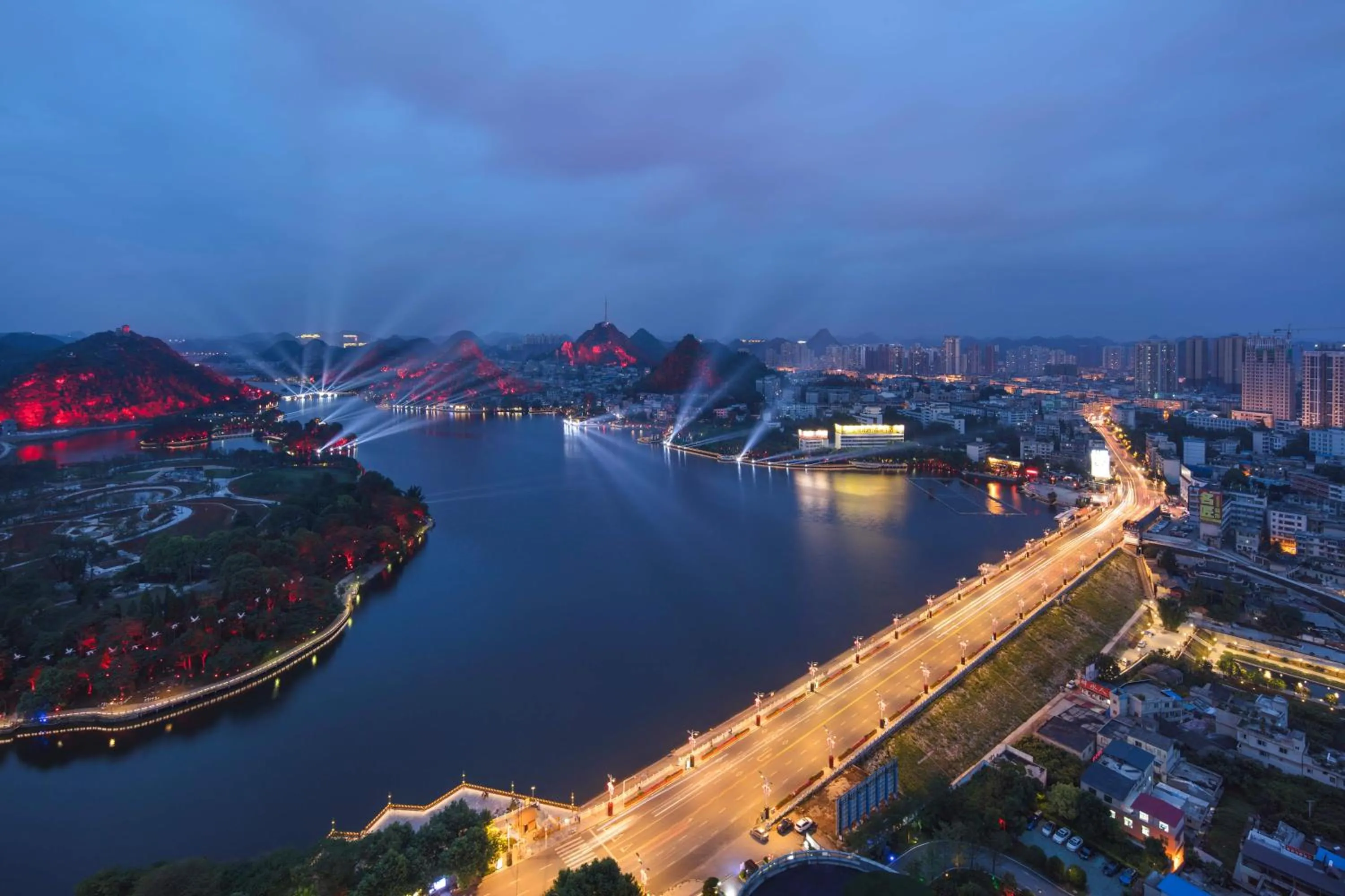 Bird's eye view in DoubleTree by Hilton Hotel Anshun