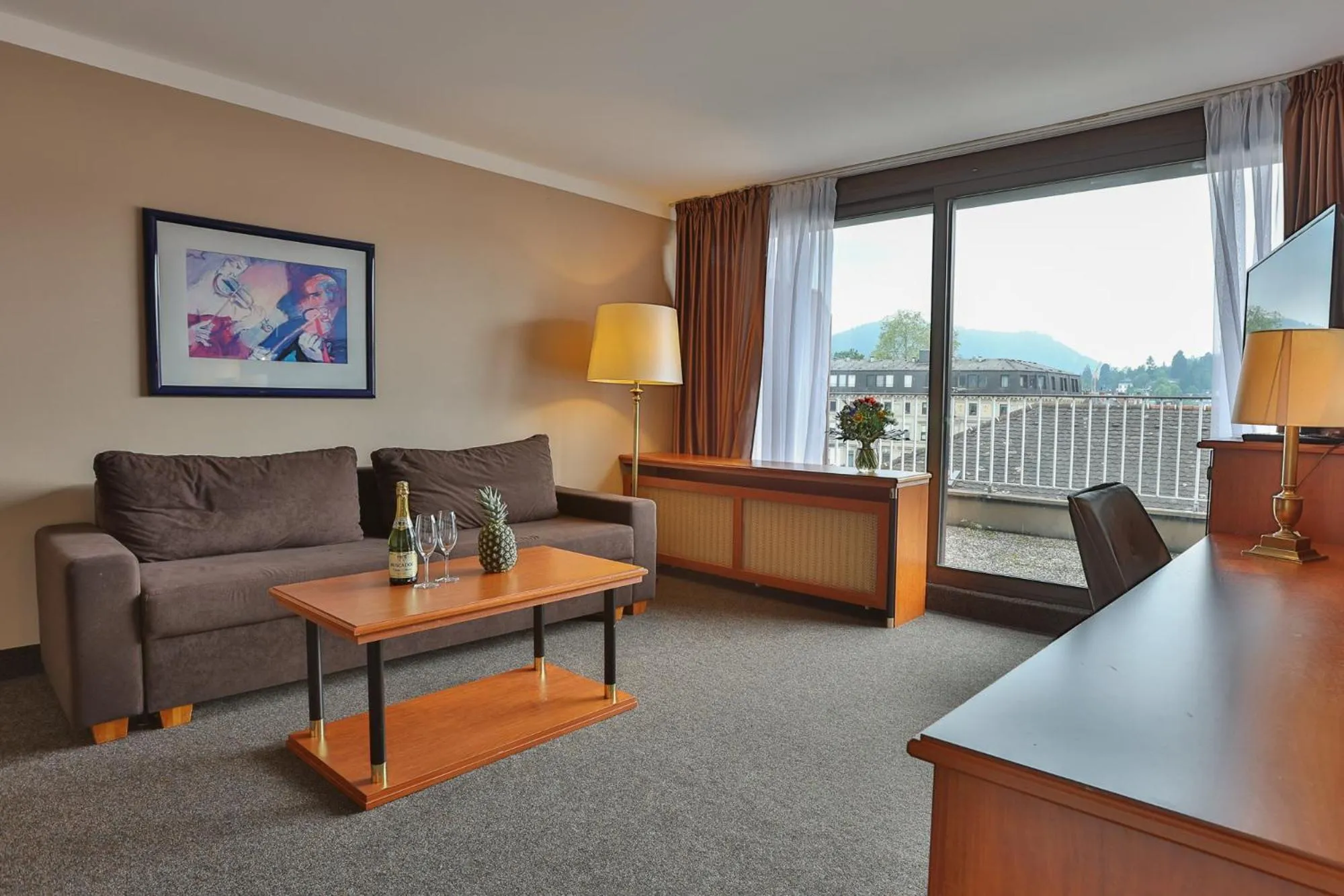 Living room in Hotel Quellenhof