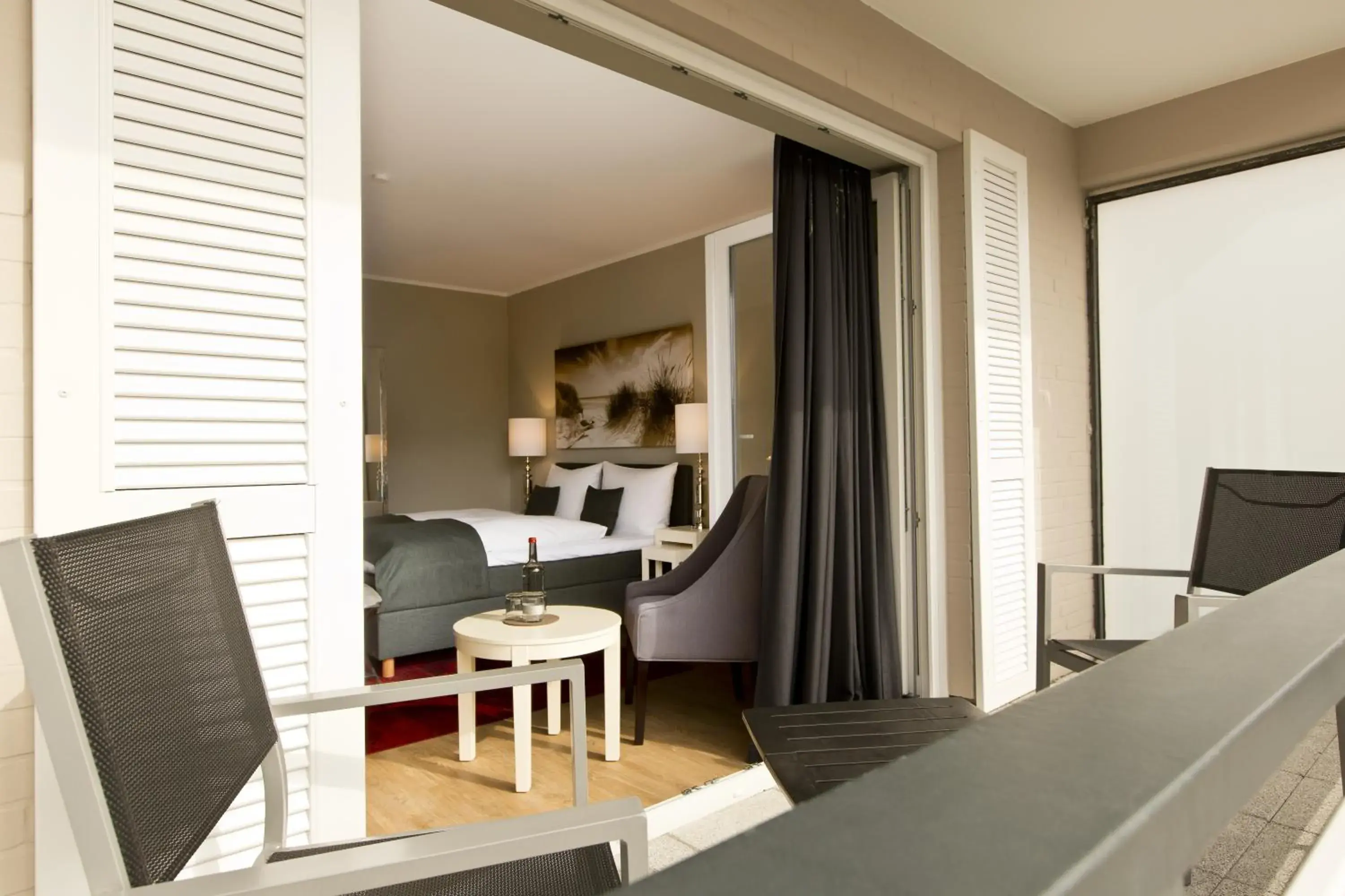 Doppelzimmer mit Balkon in Hotel Astra Maris Doppelzimmer mit Balkon in Hotel Astra Maris