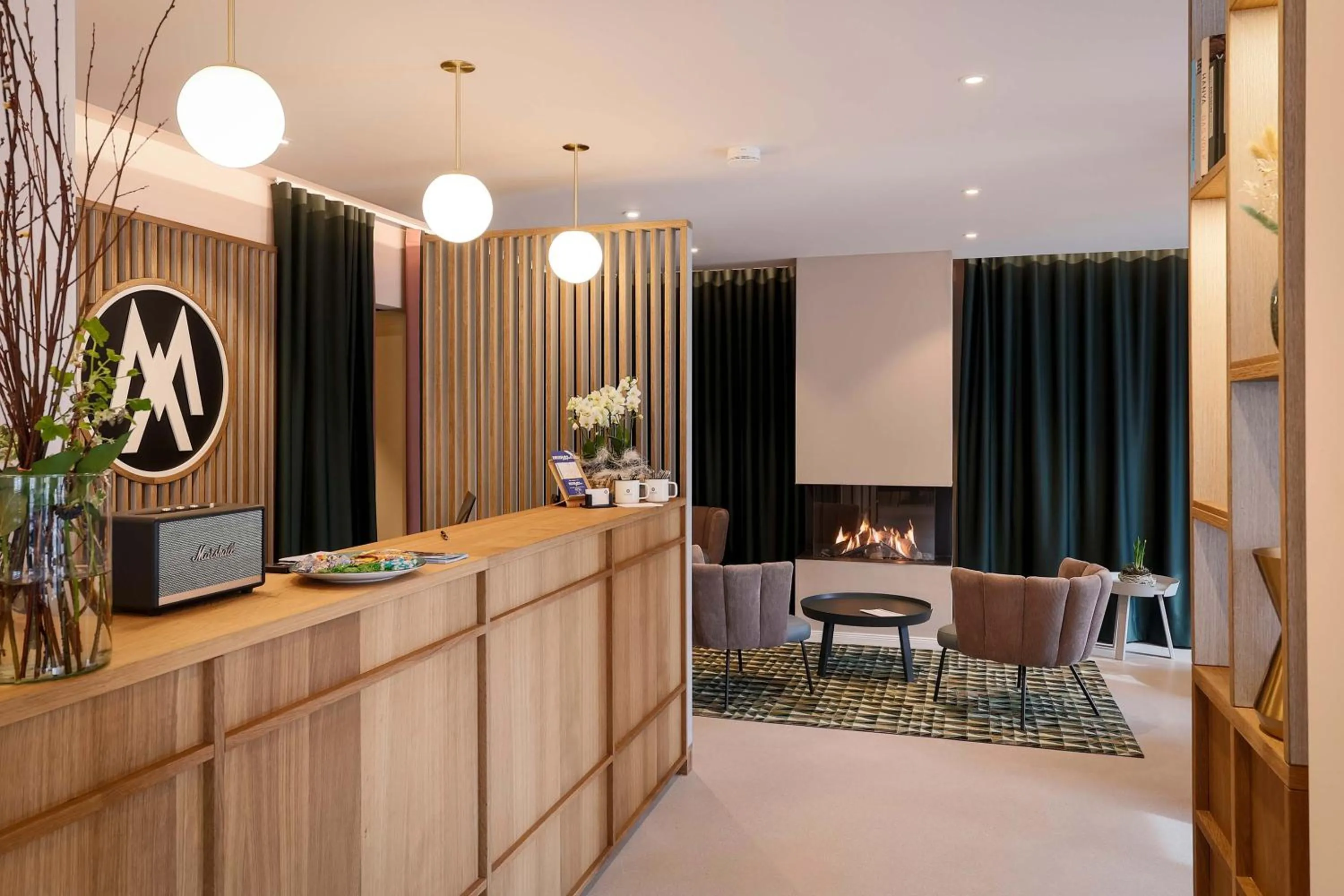 Lobby or reception in Hotel Astra Maris