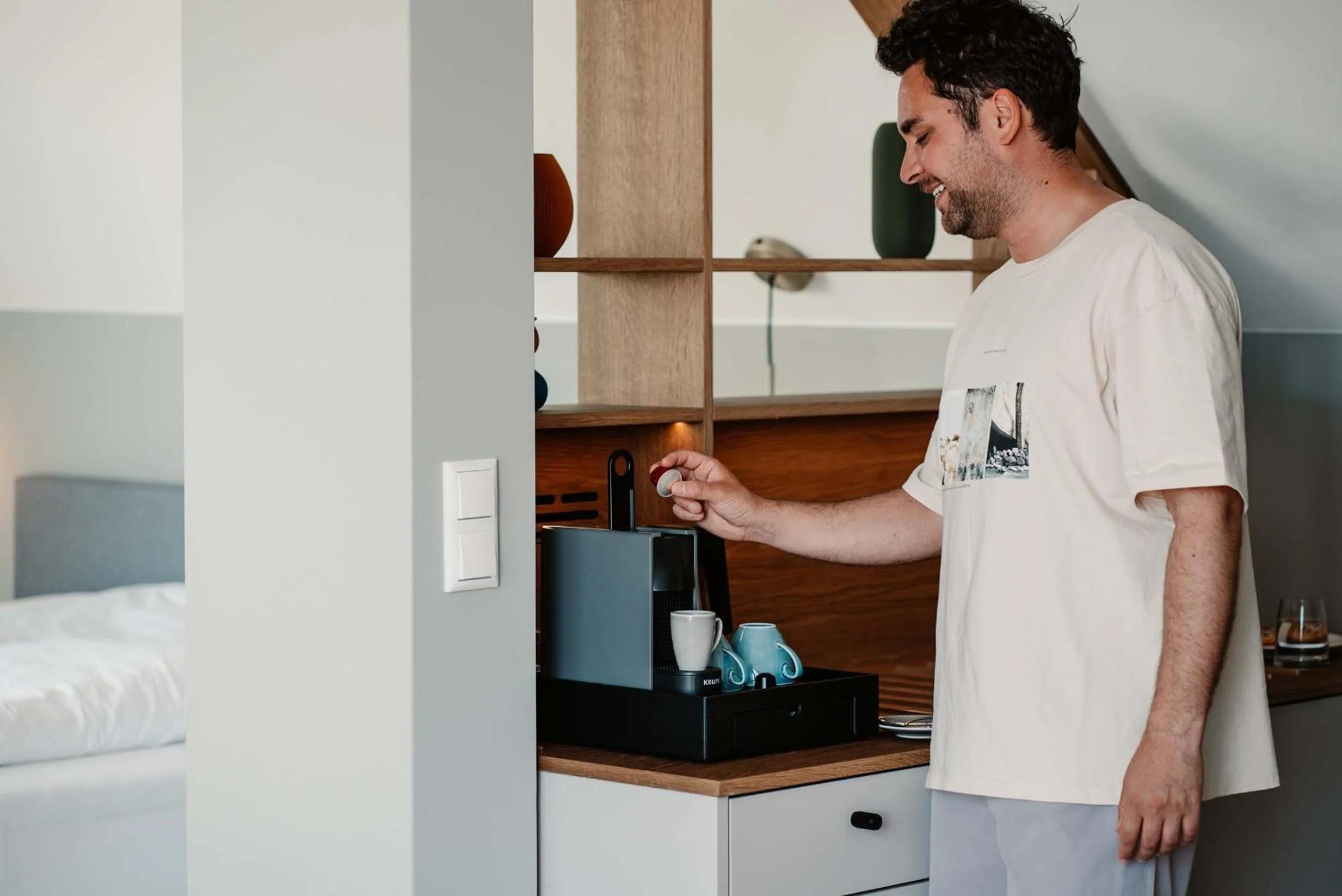 Coffee/tea facilities in Hotel Astra Maris