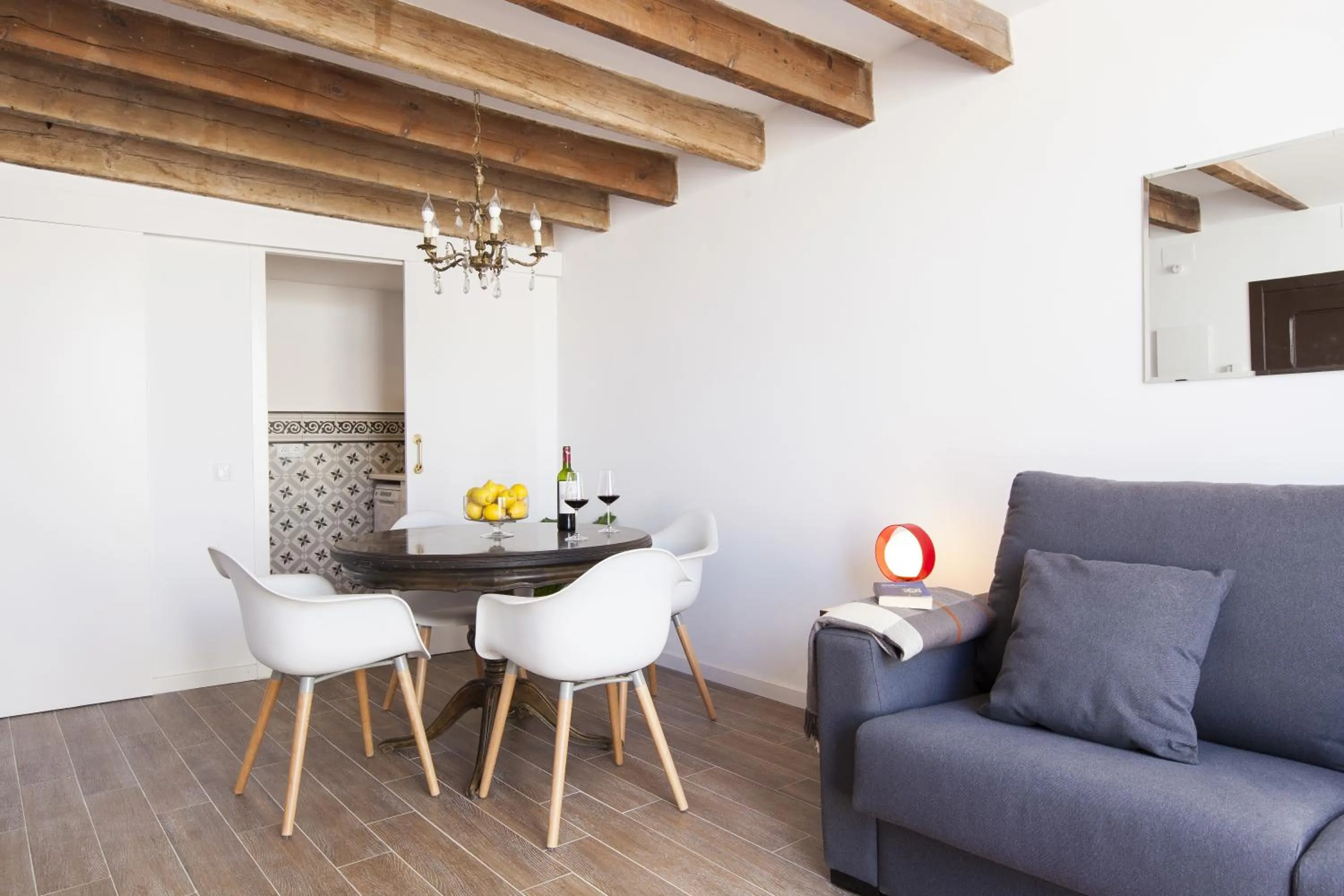 Kitchen or kitchenette in Aspasios Charming Flats