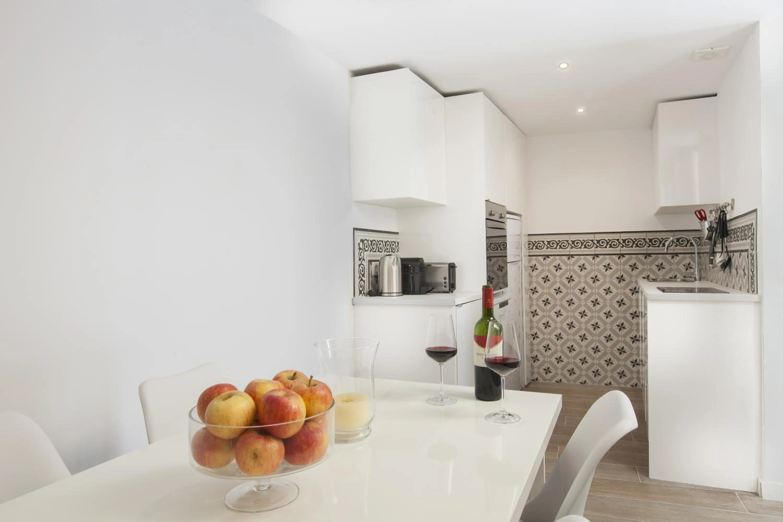 Kitchen or kitchenette in Aspasios Charming Flats