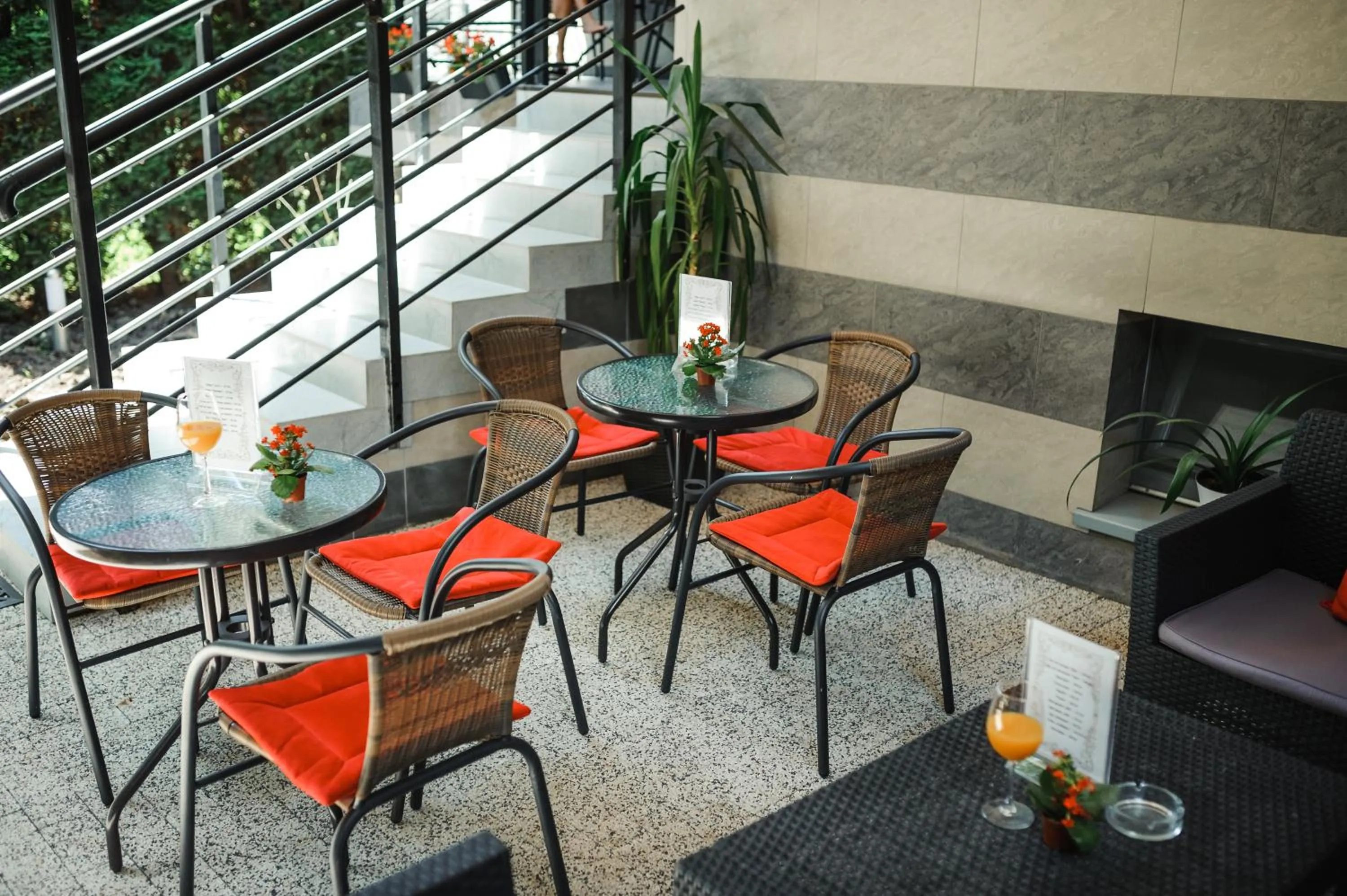 Balcony/Terrace in TipTop Hotel CITY CENTER